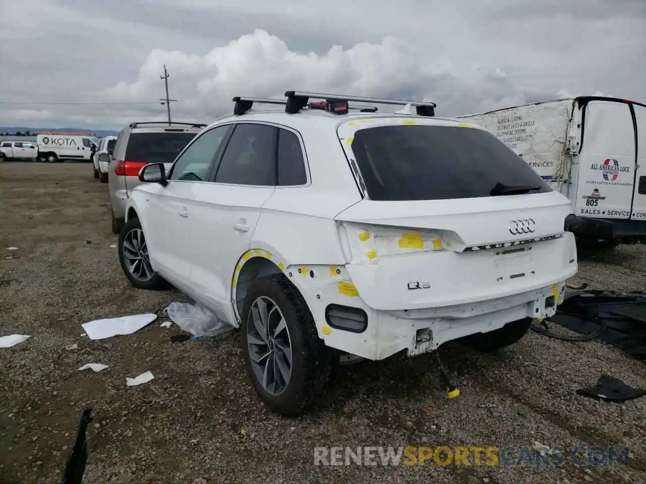 2 Photograph of a damaged car WA1EAAFYXN2113644 AUDI Q5 2022