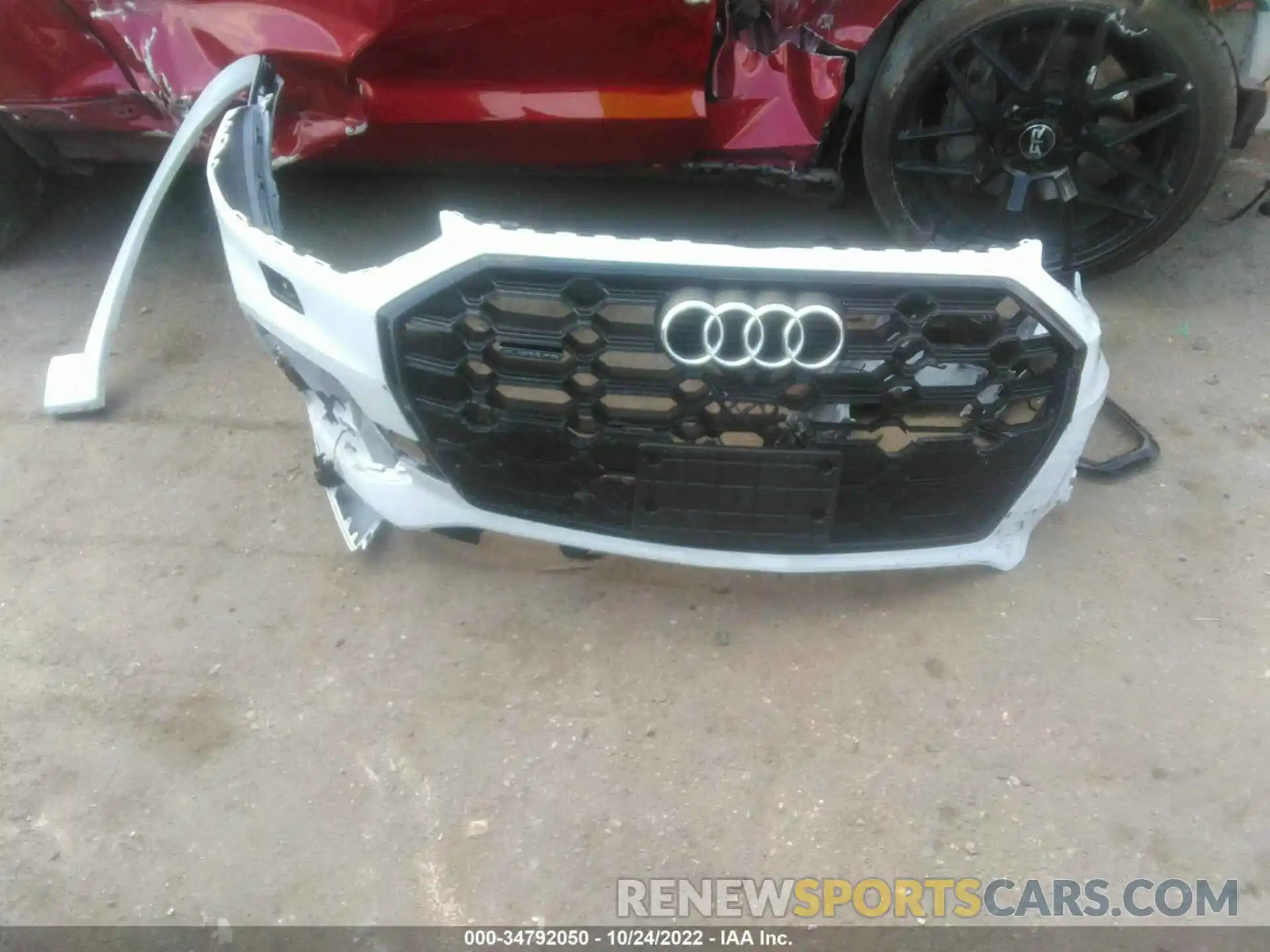 12 Photograph of a damaged car WA1F2AFY0N2077481 AUDI Q5 2022