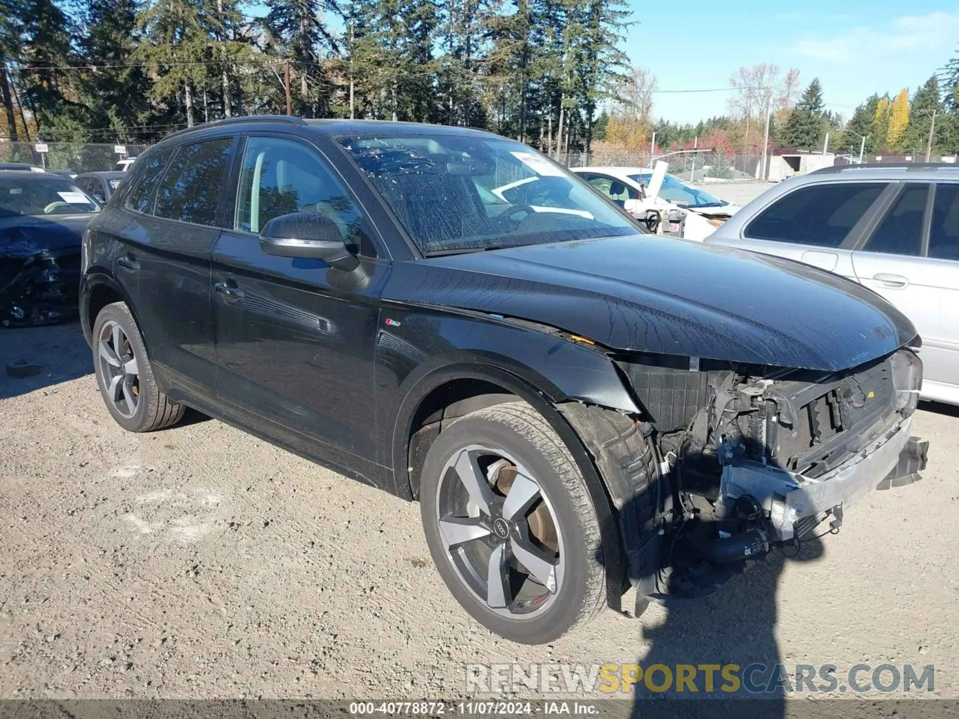 1 Photograph of a damaged car WA1FAAFY1N2083292 AUDI Q5 2022