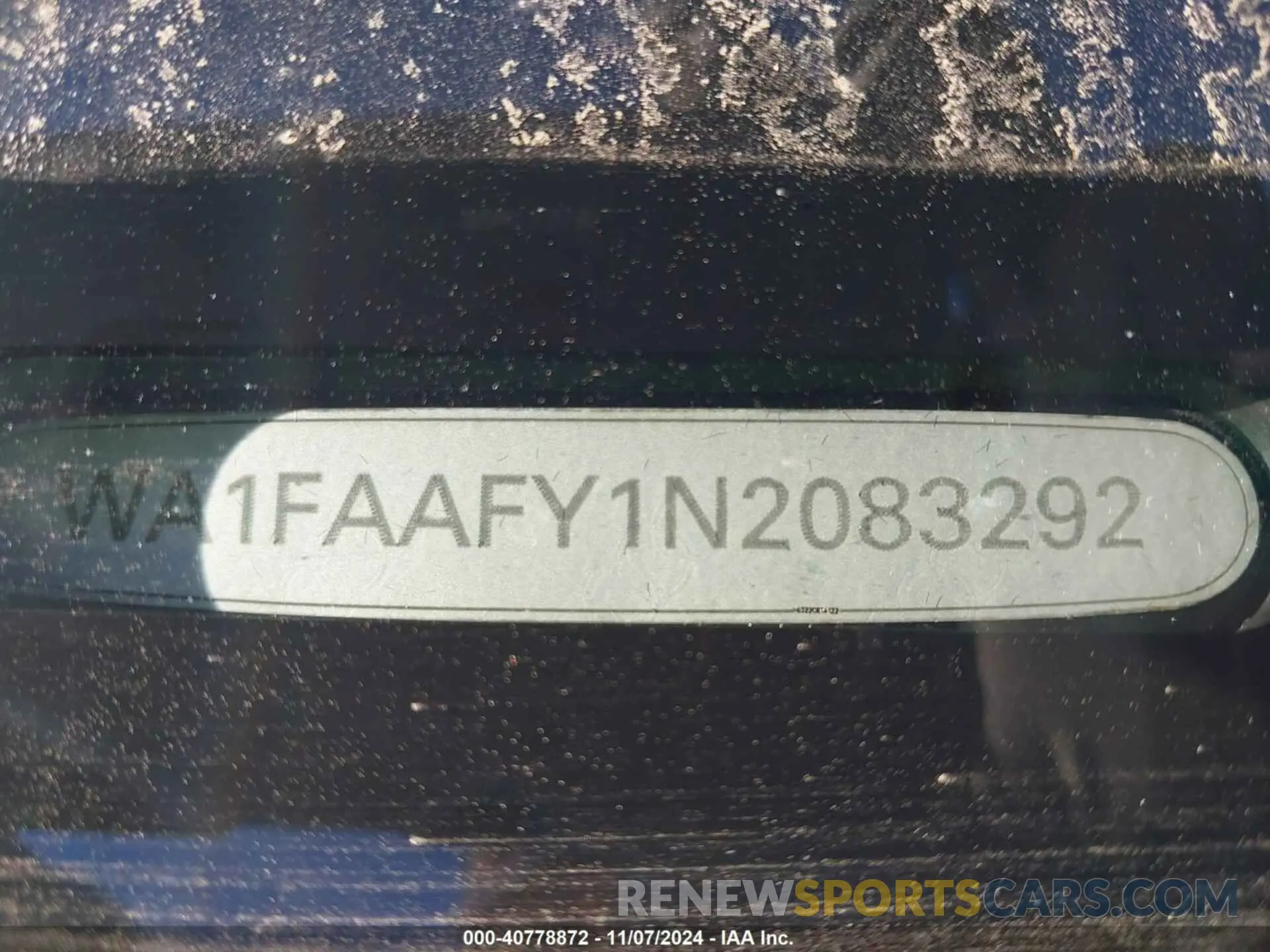 20 Photograph of a damaged car WA1FAAFY1N2083292 AUDI Q5 2022