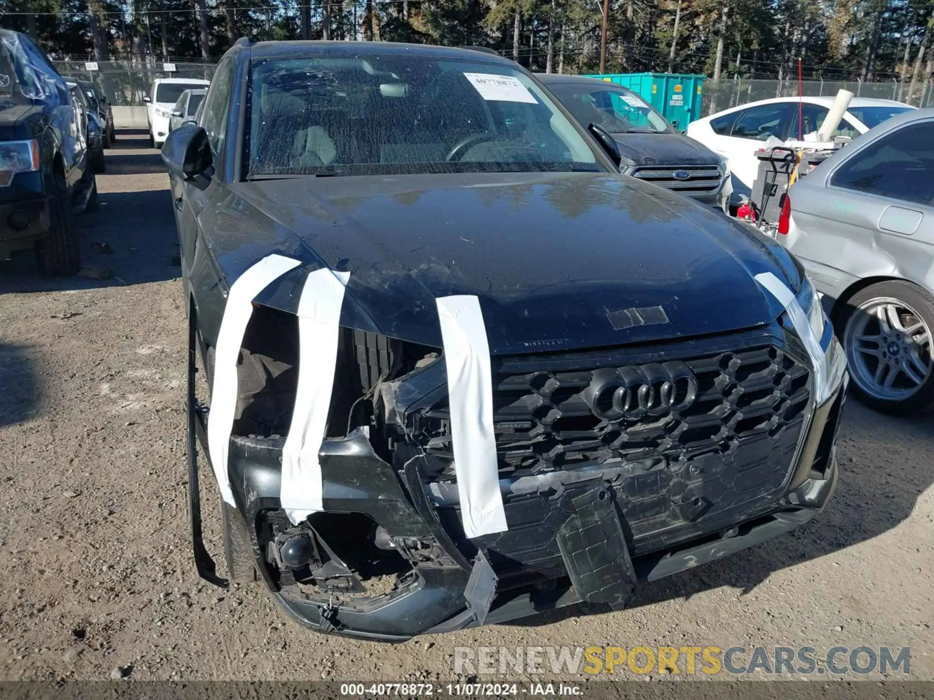 21 Photograph of a damaged car WA1FAAFY1N2083292 AUDI Q5 2022