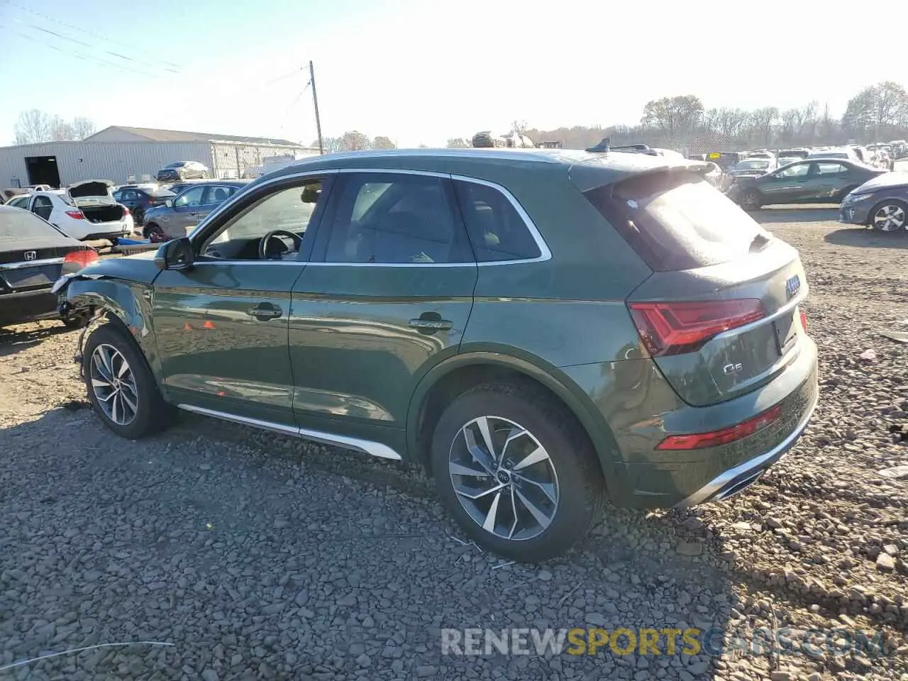 2 Photograph of a damaged car WA1FAAFY3N2109049 AUDI Q5 2022