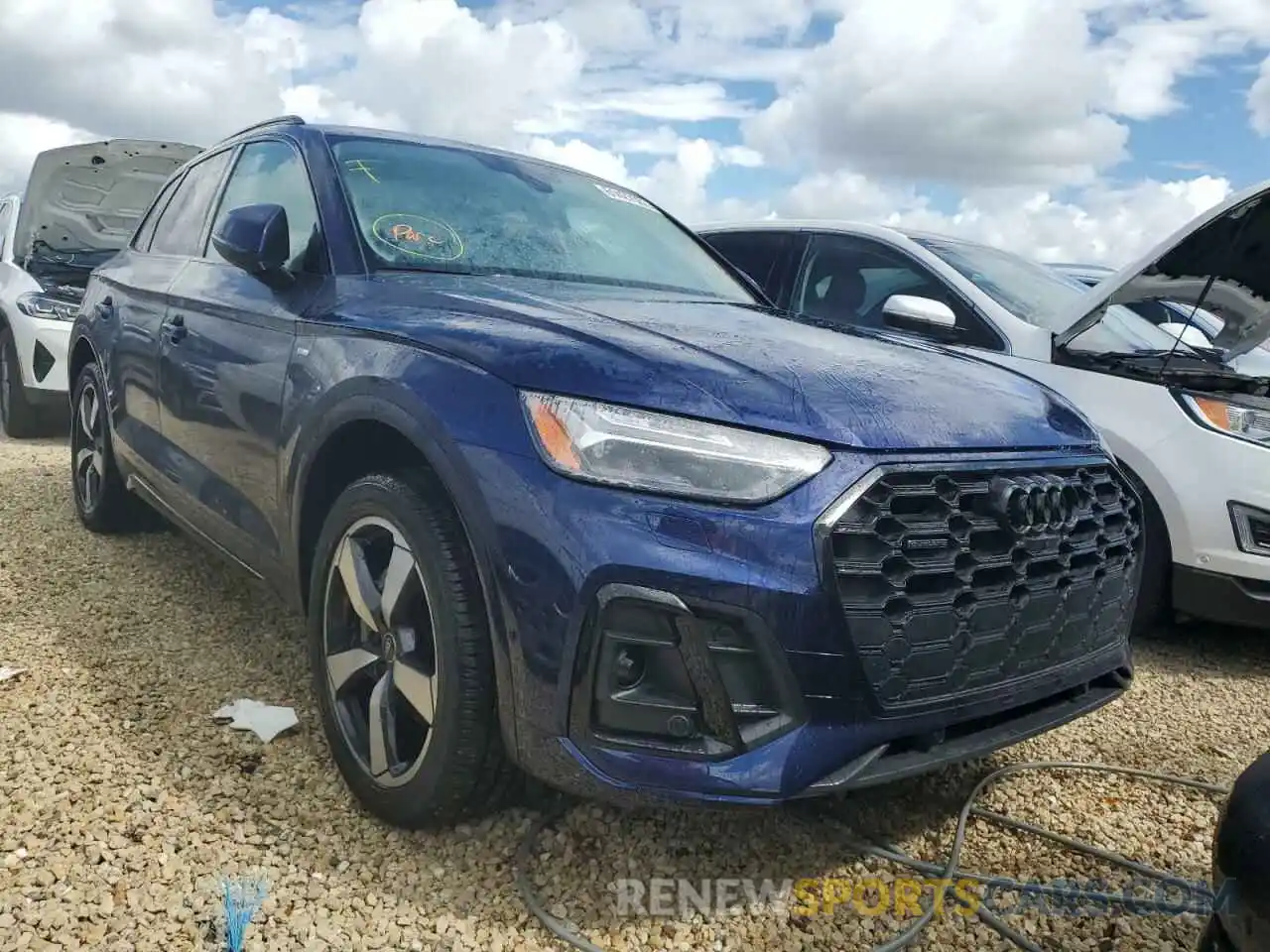 1 Photograph of a damaged car WA1FAAFYXN2108559 AUDI Q5 2022