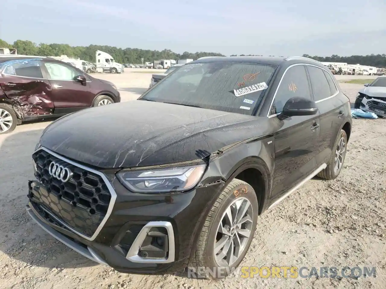 2 Photograph of a damaged car WA1GAAFY1N2028748 AUDI Q5 2022