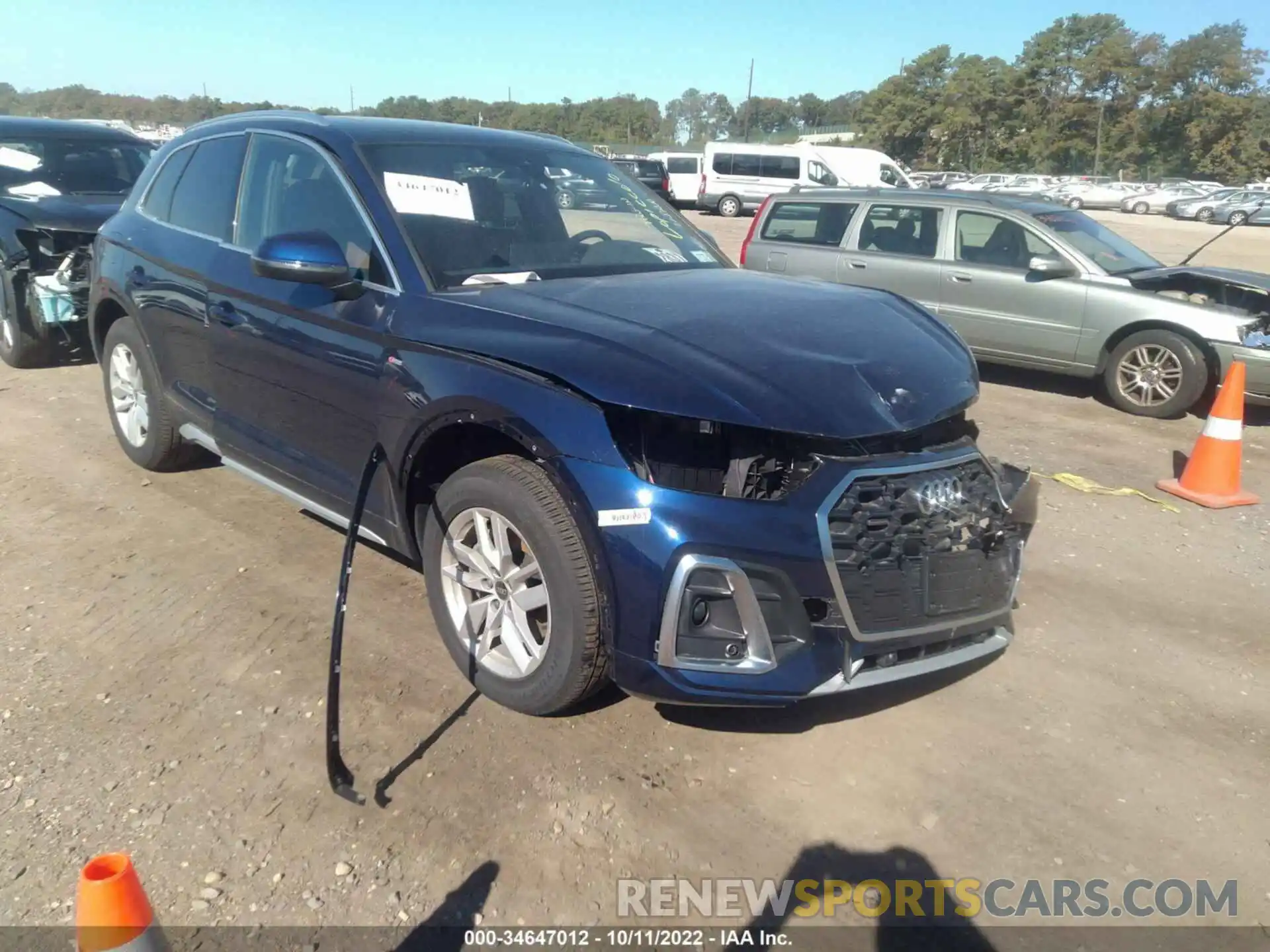 1 Photograph of a damaged car WA1GAAFY1N2095396 AUDI Q5 2022