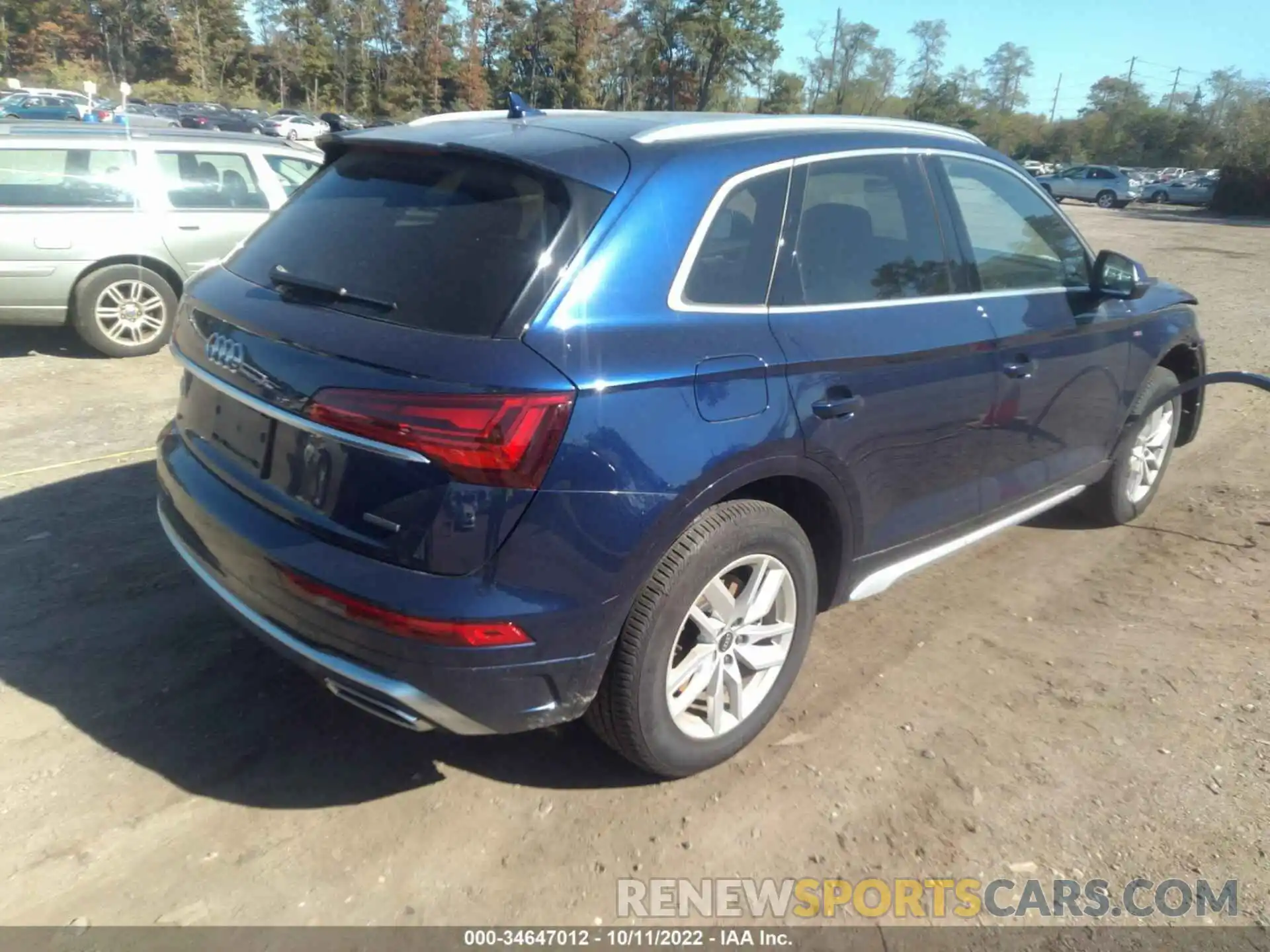 4 Photograph of a damaged car WA1GAAFY1N2095396 AUDI Q5 2022