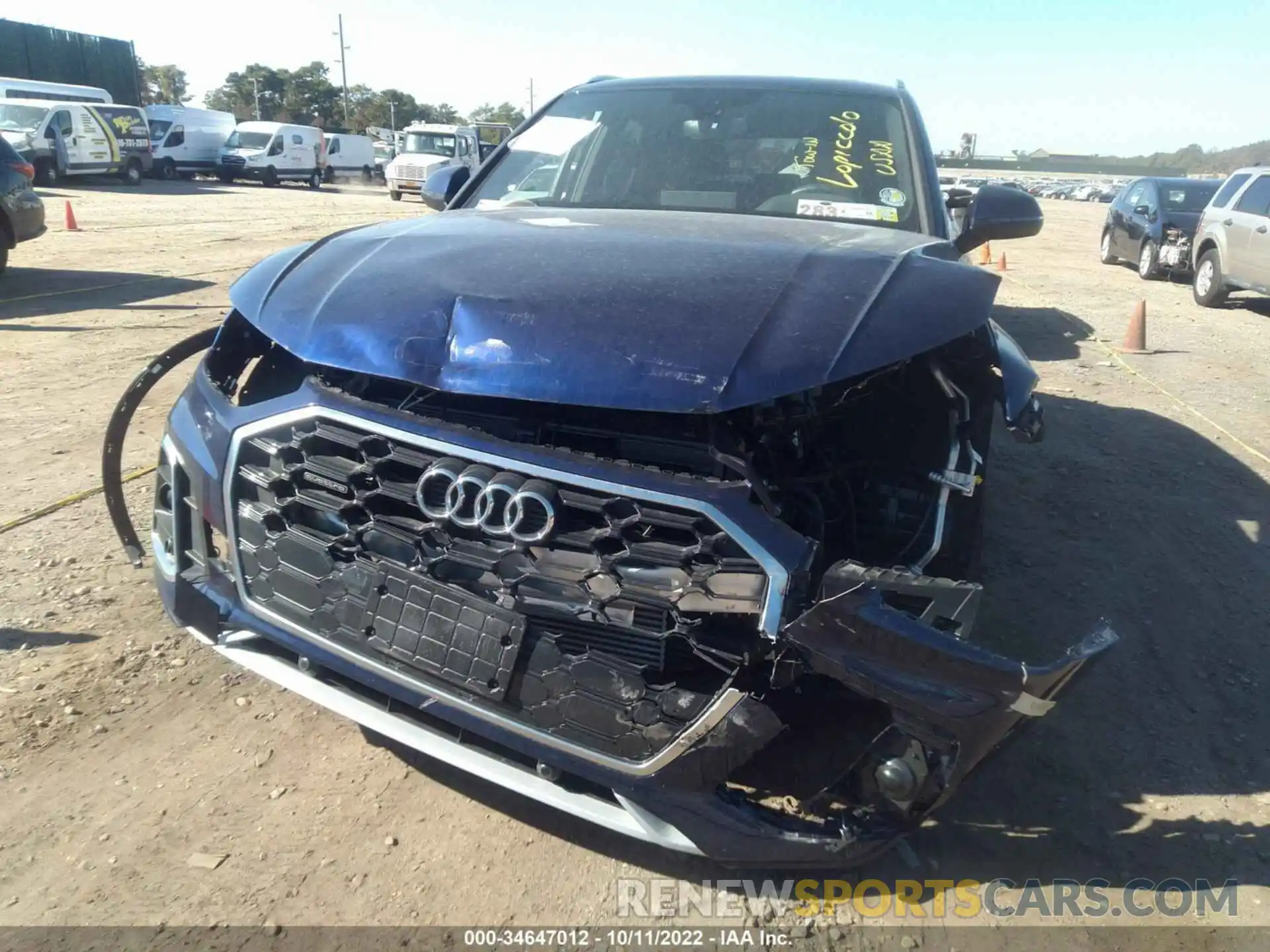 6 Photograph of a damaged car WA1GAAFY1N2095396 AUDI Q5 2022