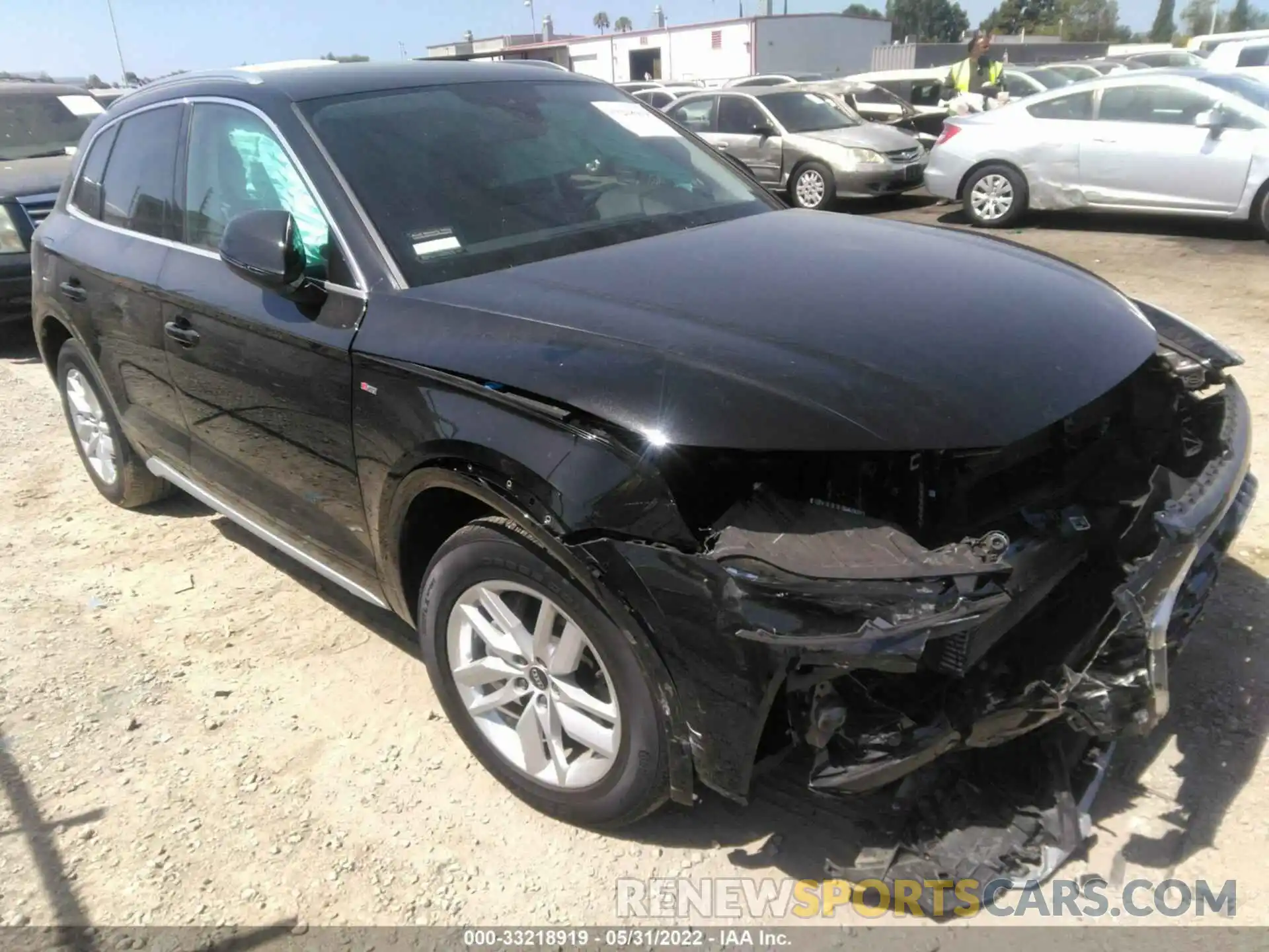 1 Photograph of a damaged car WA1GAAFY2N2002580 AUDI Q5 2022