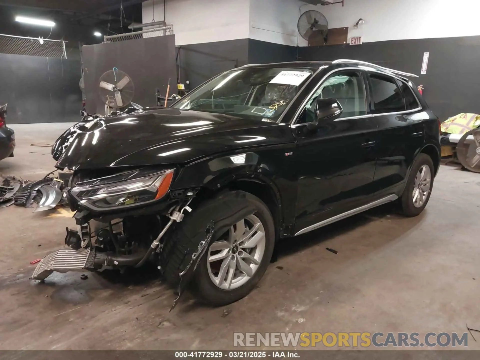 2 Photograph of a damaged car WA1GAAFY2N2049219 AUDI Q5 2022