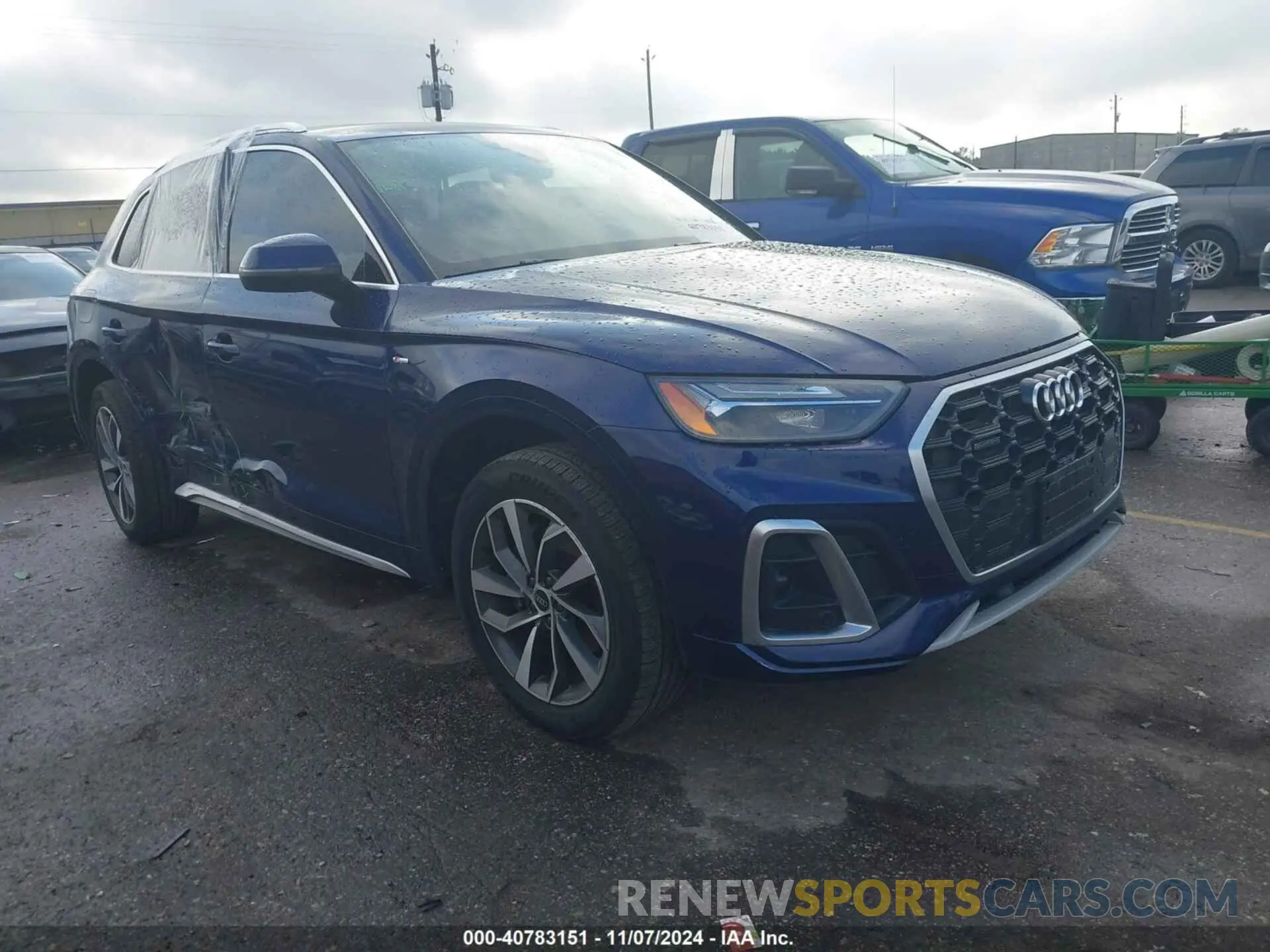1 Photograph of a damaged car WA1GAAFY2N2069213 AUDI Q5 2022