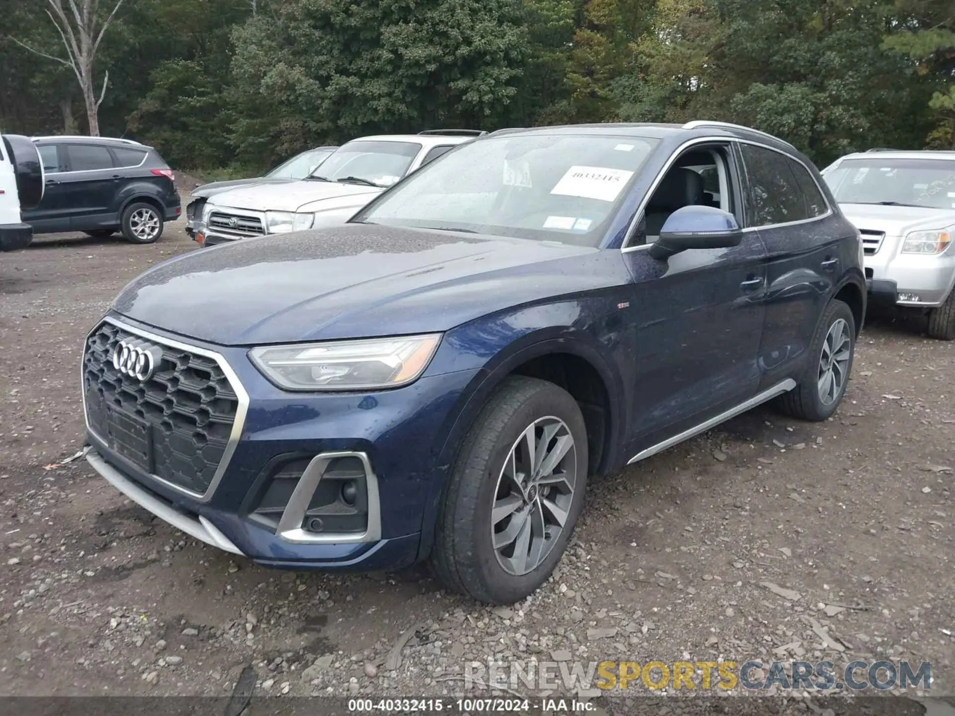 2 Photograph of a damaged car WA1GAAFY2N2070135 AUDI Q5 2022