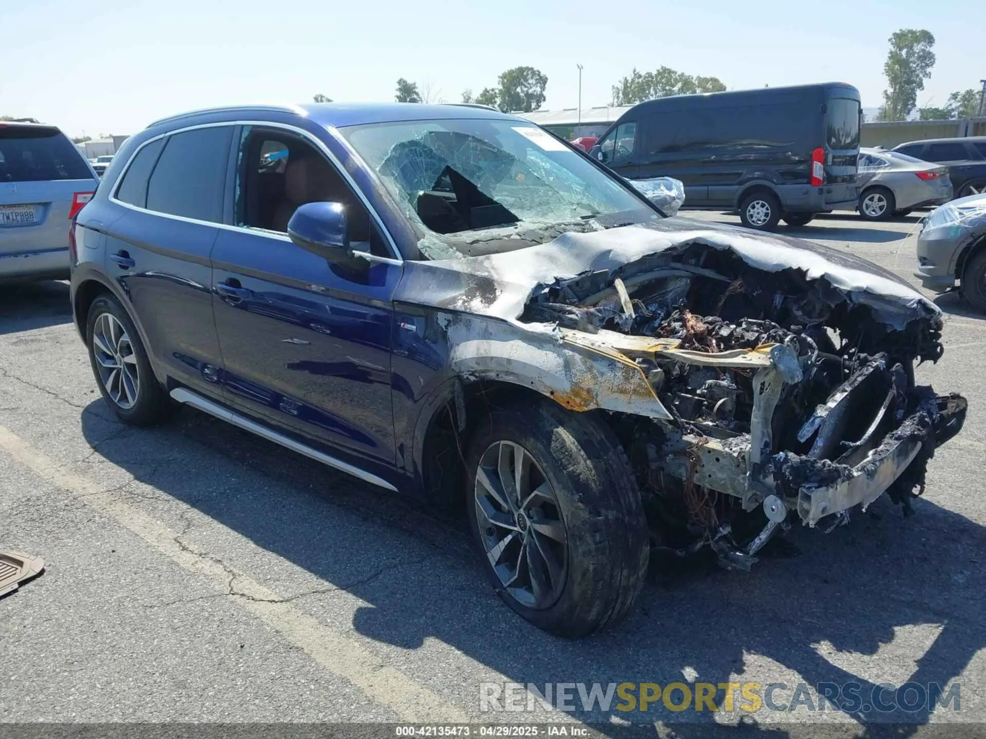 1 Photograph of a damaged car WA1GAAFY5N2080030 AUDI Q5 2022