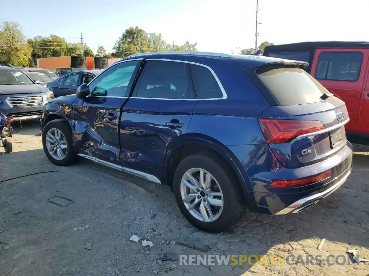 2 Photograph of a damaged car WA1GAAFY5N2100437 AUDI Q5 2022