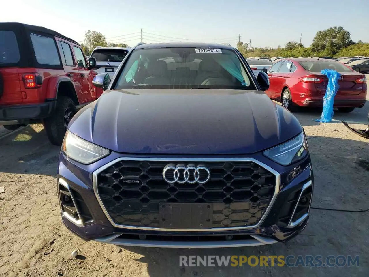 5 Photograph of a damaged car WA1GAAFY5N2100437 AUDI Q5 2022