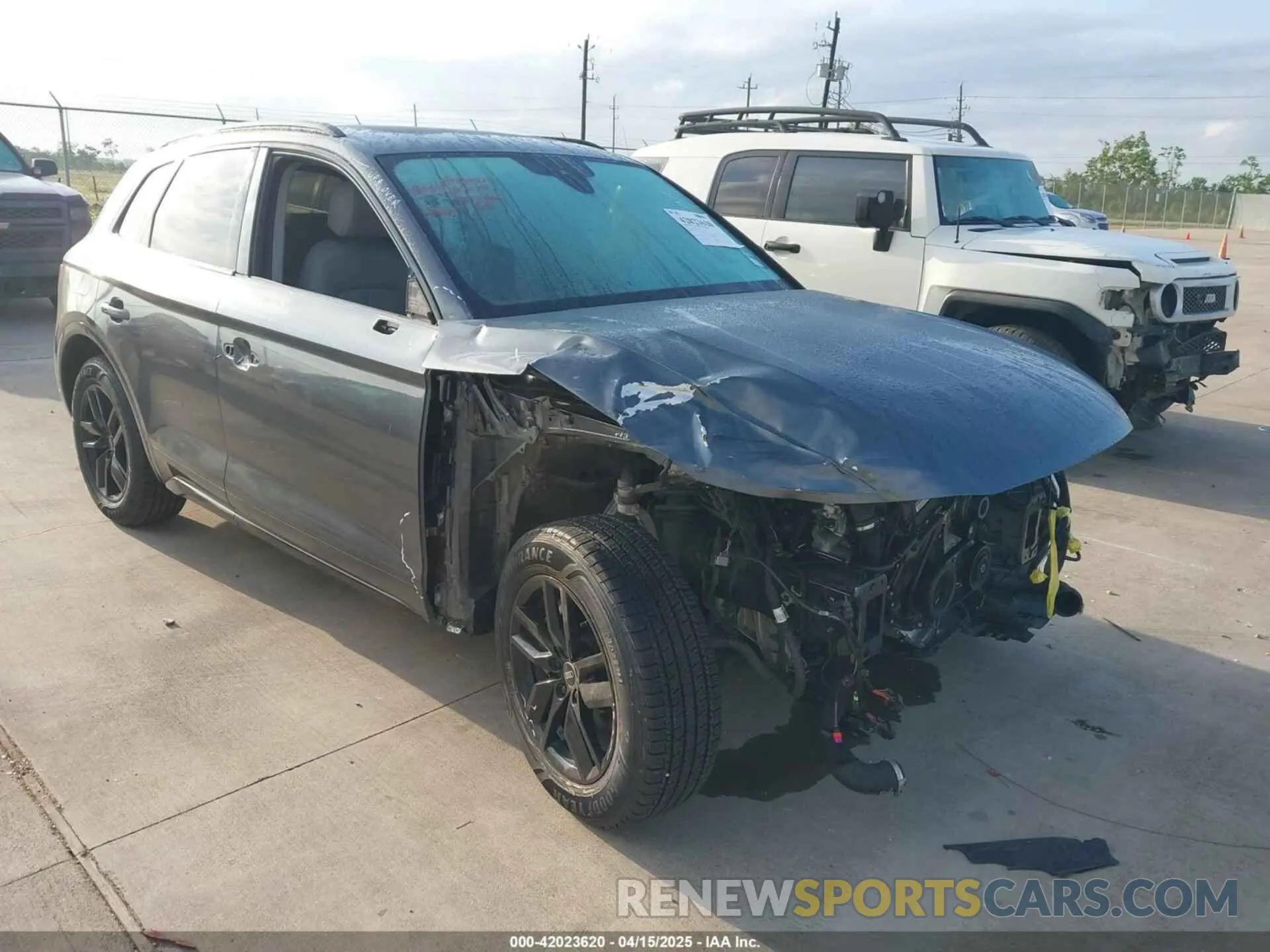 1 Photograph of a damaged car WA1GAAFY5N2135253 AUDI Q5 2022