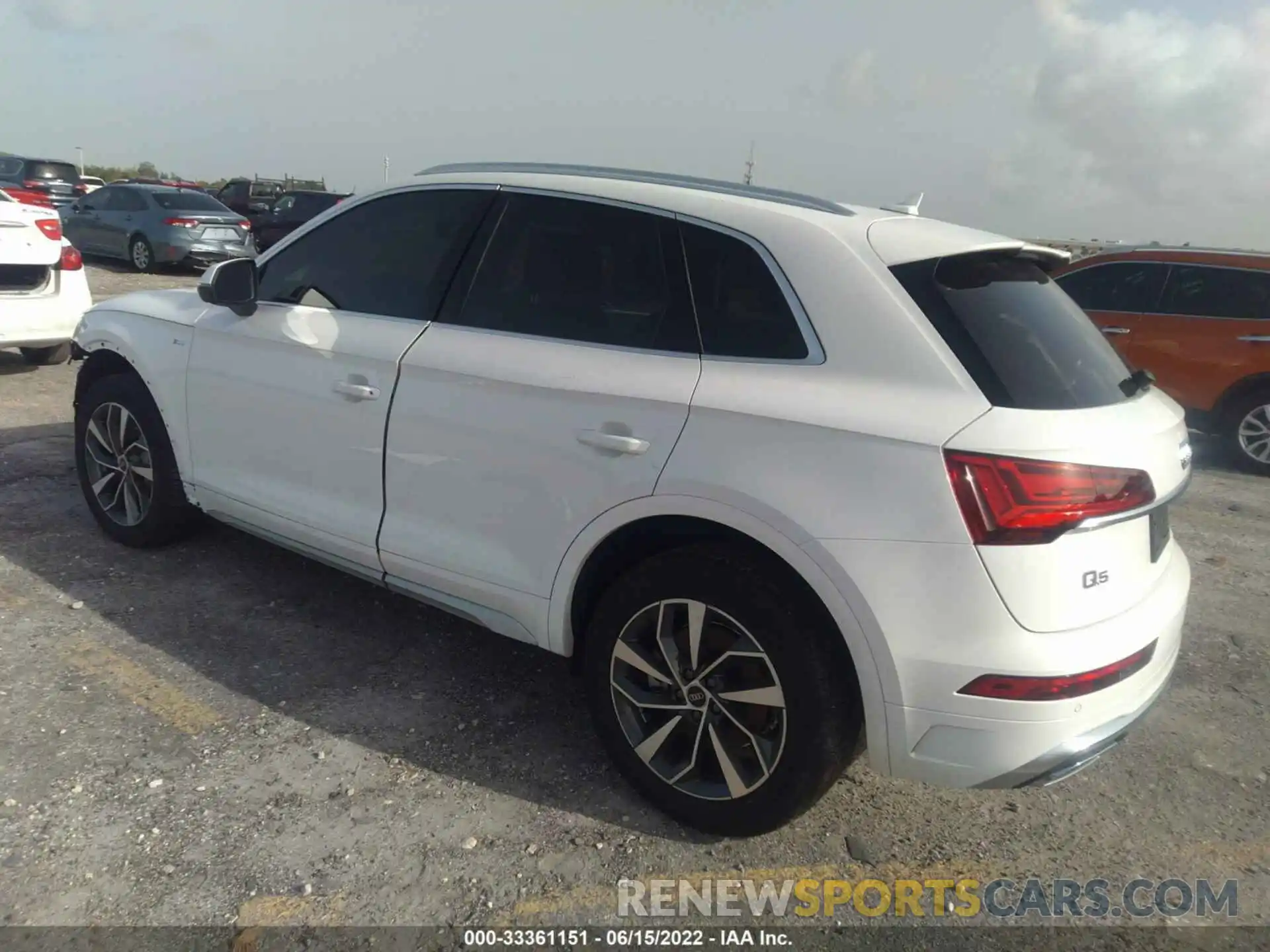 3 Photograph of a damaged car WA1GAAFY6N2021357 AUDI Q5 2022