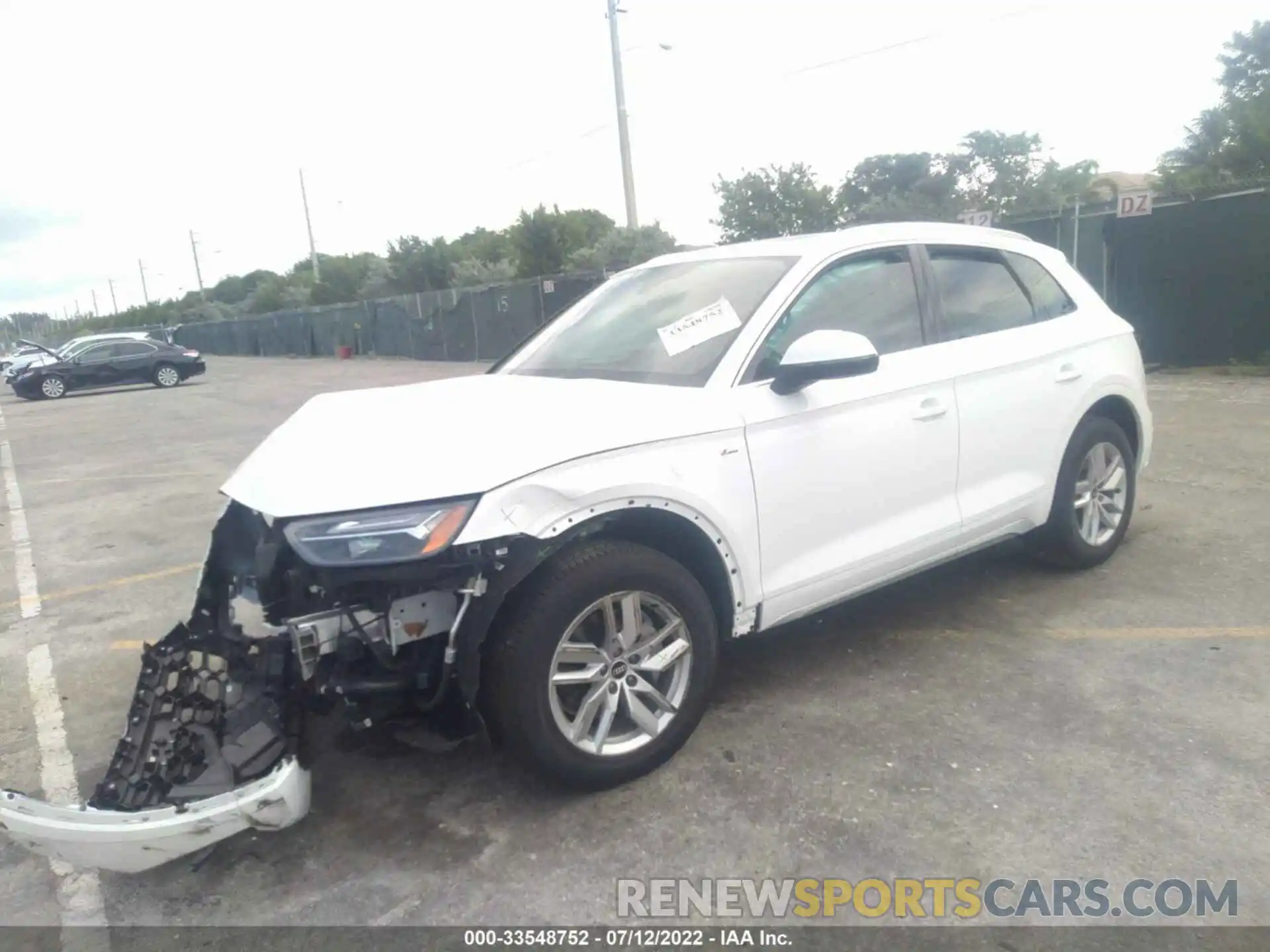 2 Photograph of a damaged car WA1GAAFY7N2017186 AUDI Q5 2022