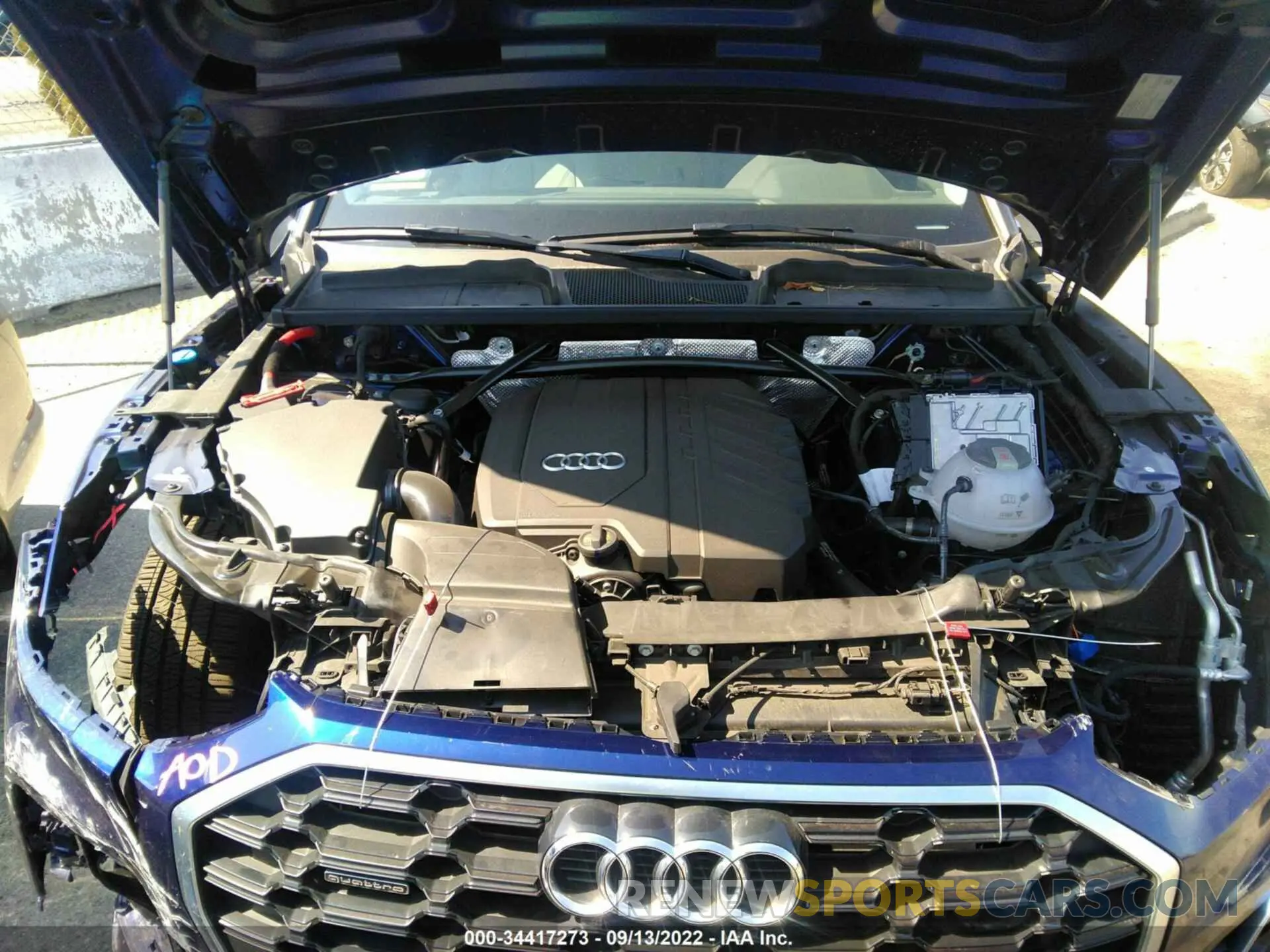 10 Photograph of a damaged car WA1GAAFY8N2065991 AUDI Q5 2022