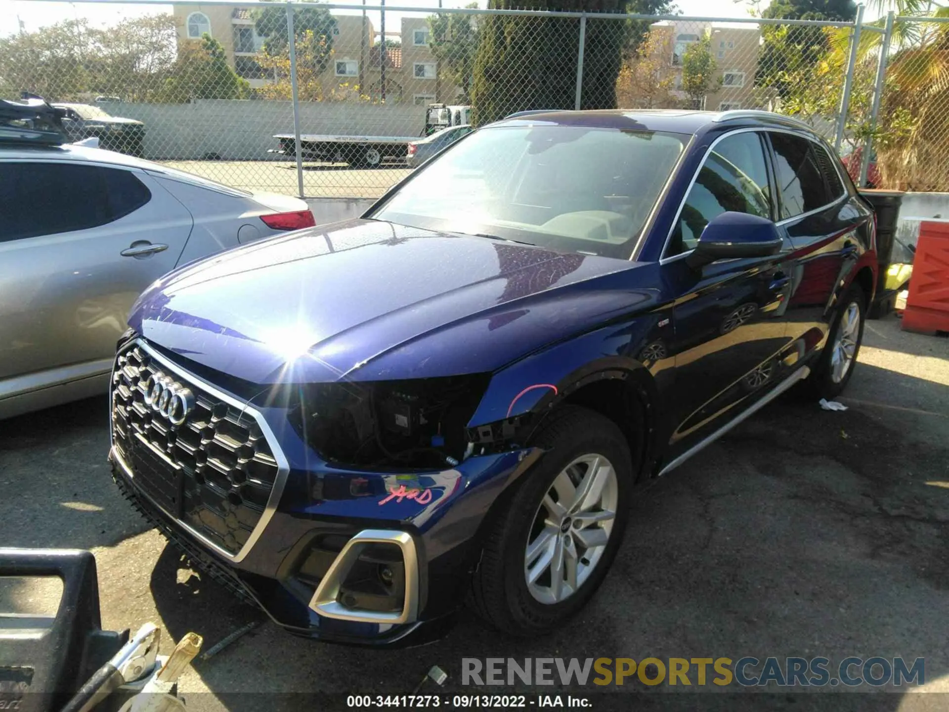 2 Photograph of a damaged car WA1GAAFY8N2065991 AUDI Q5 2022