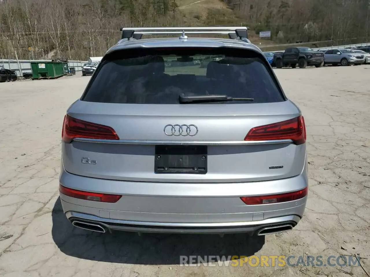6 Photograph of a damaged car WA1GAAFYXN2118948 AUDI Q5 2022
