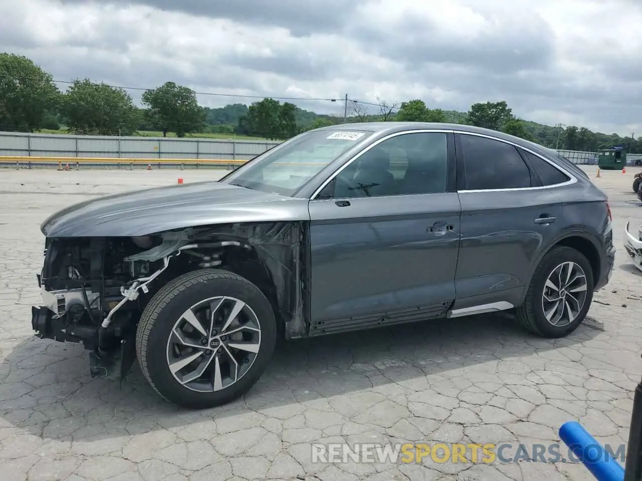1 Photograph of a damaged car WA14AAFY8P2074065 AUDI Q5 2023