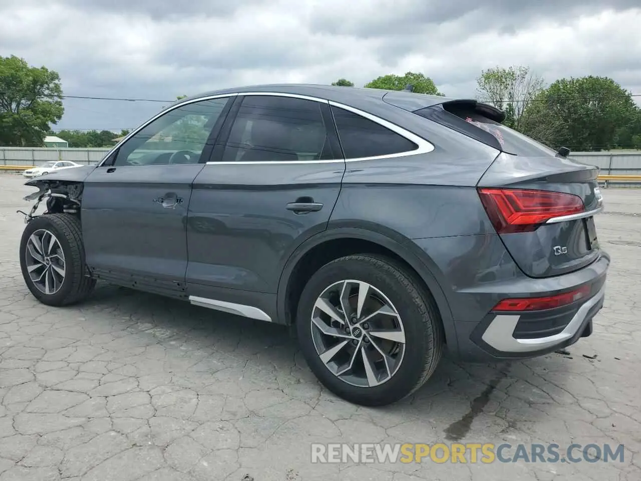 2 Photograph of a damaged car WA14AAFY8P2074065 AUDI Q5 2023