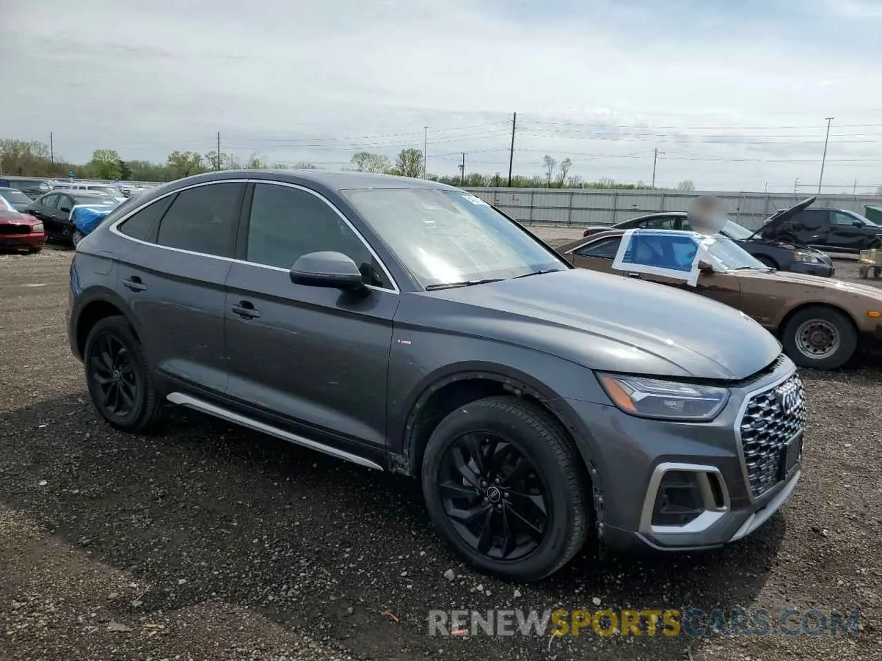 4 Photograph of a damaged car WA14AAFY8P2149962 AUDI Q5 2023
