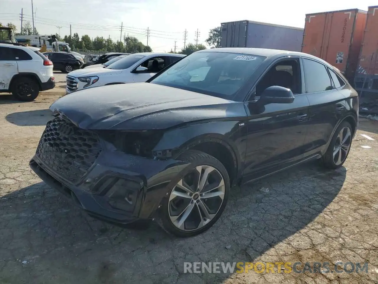 1 Photograph of a damaged car WA15AAFY1P2180698 AUDI Q5 2023