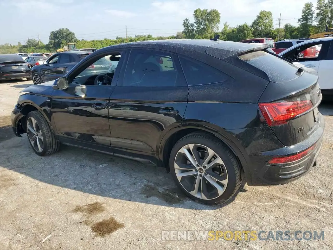 2 Photograph of a damaged car WA15AAFY1P2180698 AUDI Q5 2023