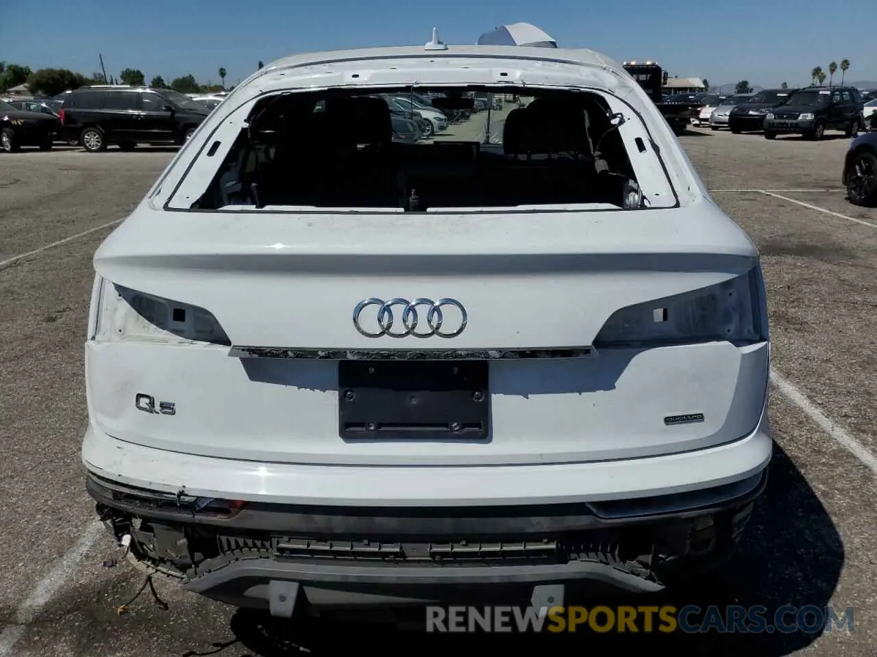 6 Photograph of a damaged car WA15AAFY2P2145930 AUDI Q5 2023