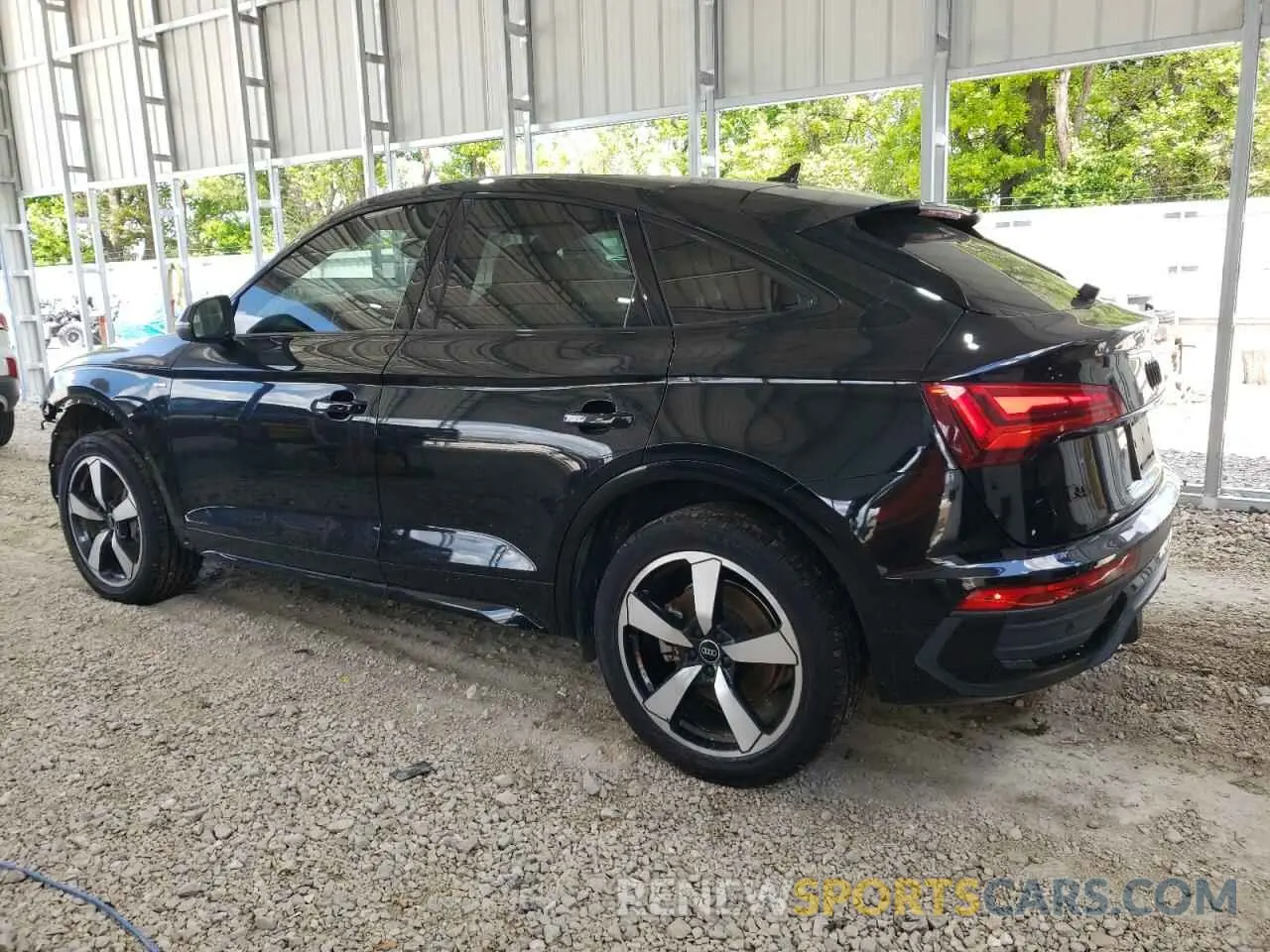 2 Photograph of a damaged car WA15AAFY4P2022274 AUDI Q5 2023