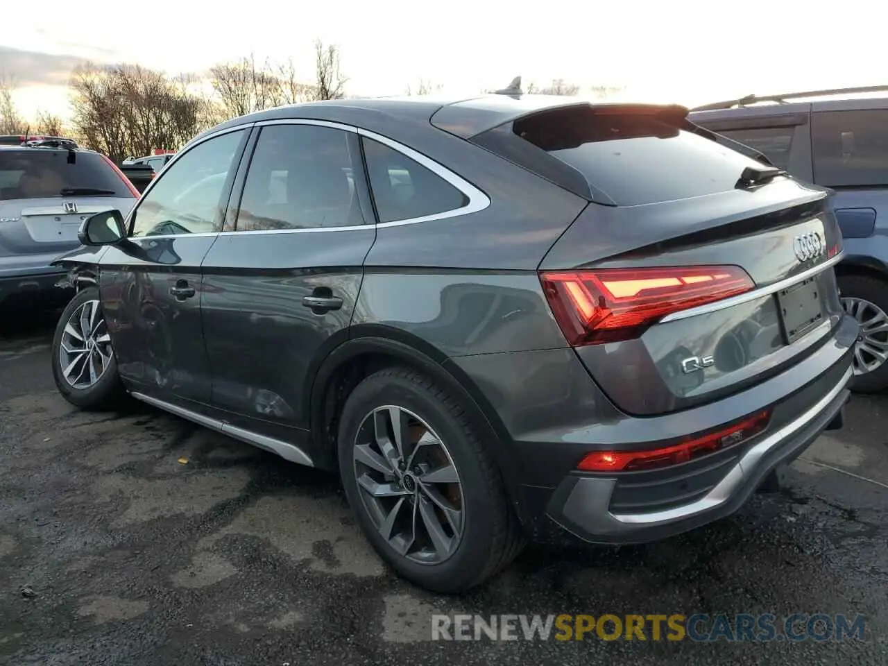 2 Photograph of a damaged car WA15AAFY6P2029033 AUDI Q5 2023