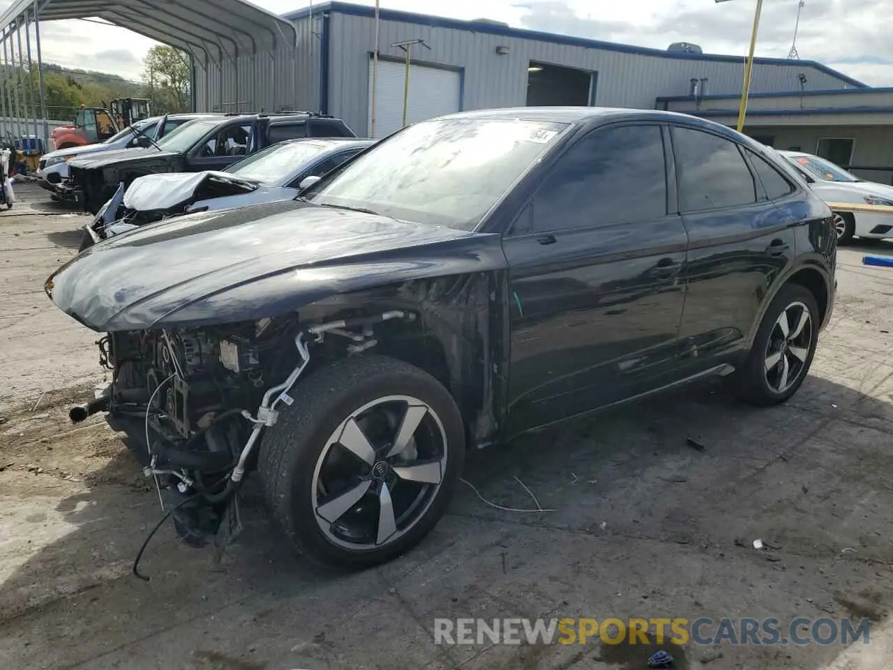 1 Photograph of a damaged car WA15AAFY6P2176906 AUDI Q5 2023