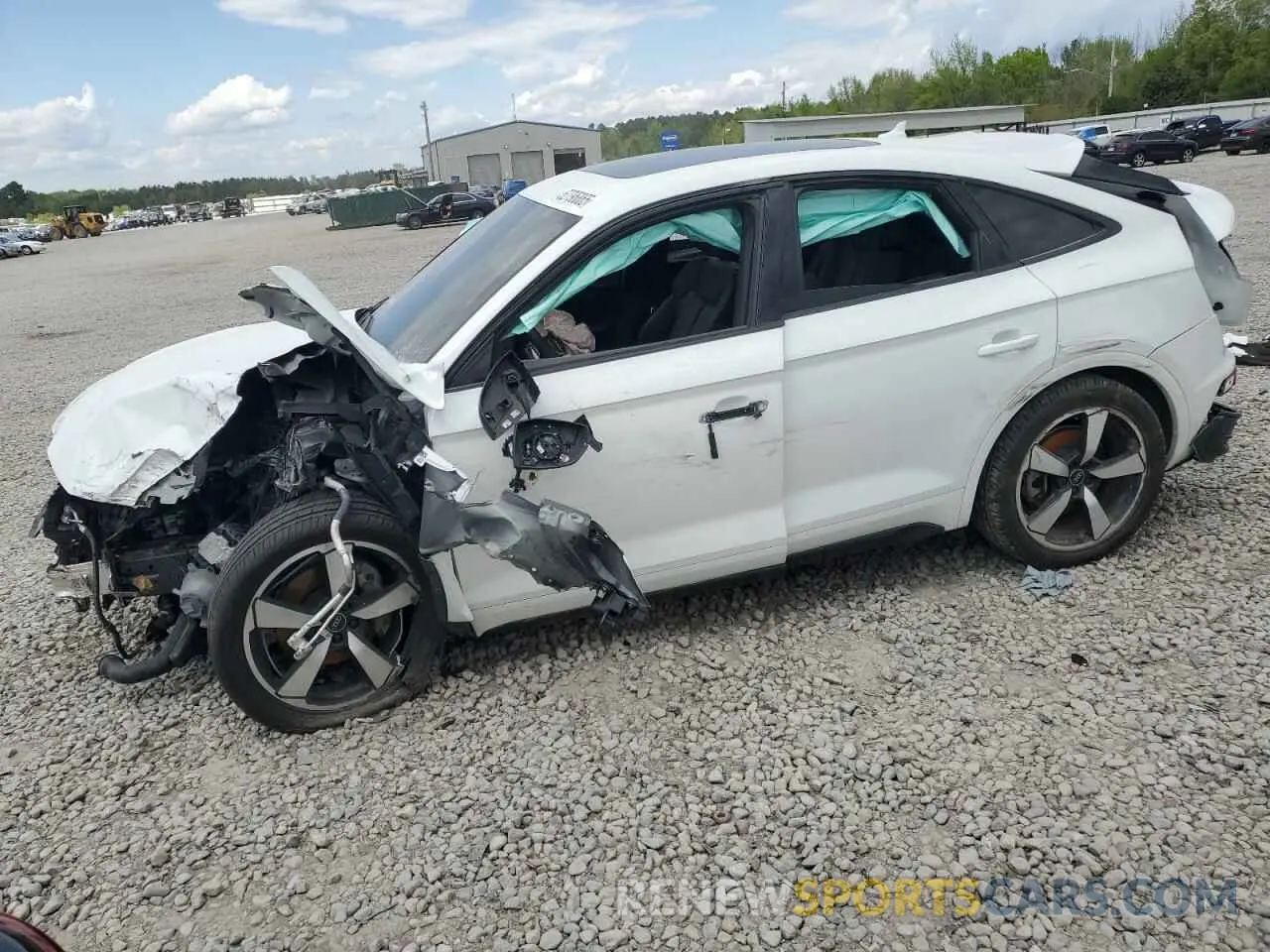 1 Photograph of a damaged car WA15AAFYXP2177153 AUDI Q5 2023