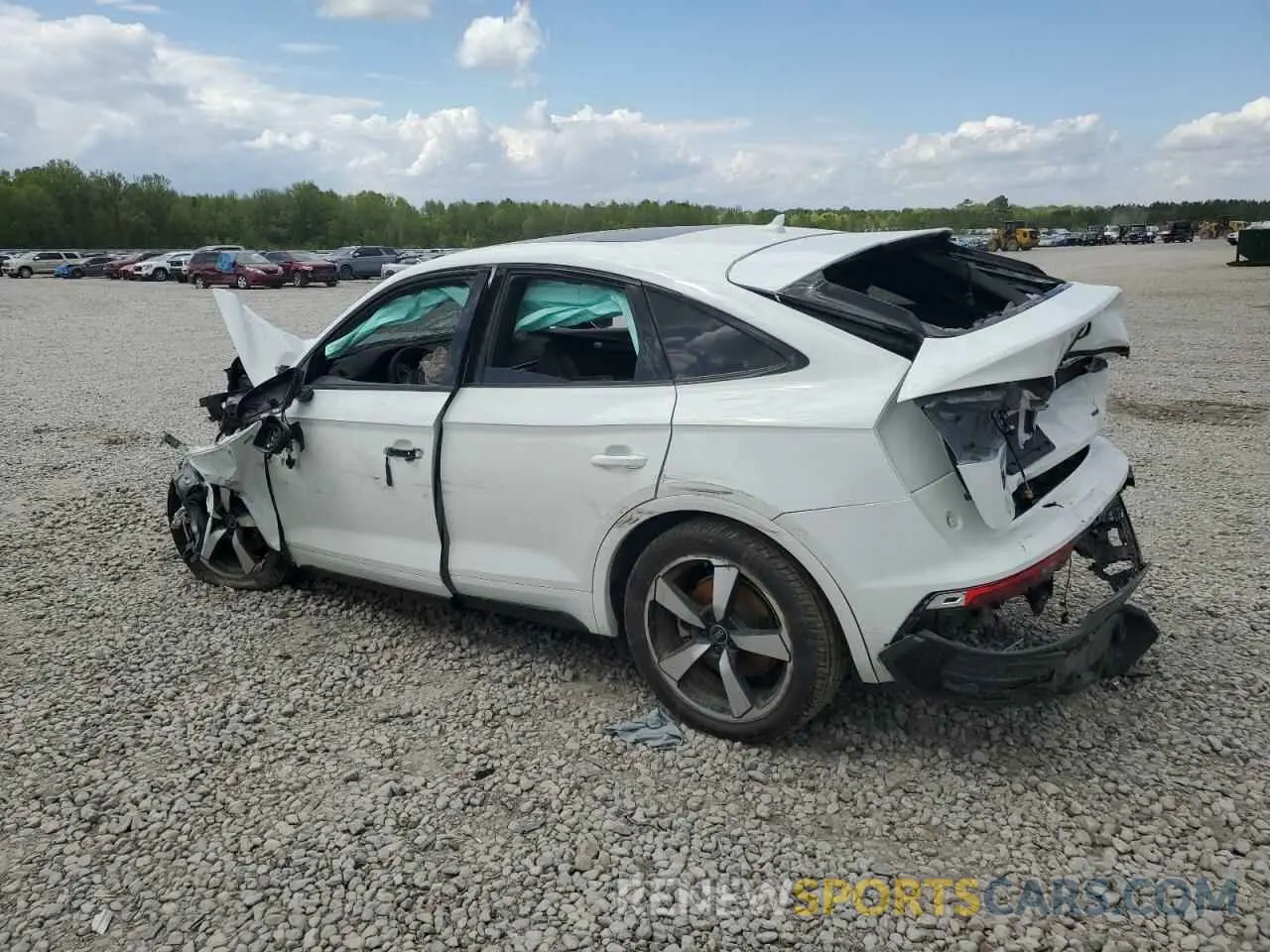 2 Photograph of a damaged car WA15AAFYXP2177153 AUDI Q5 2023