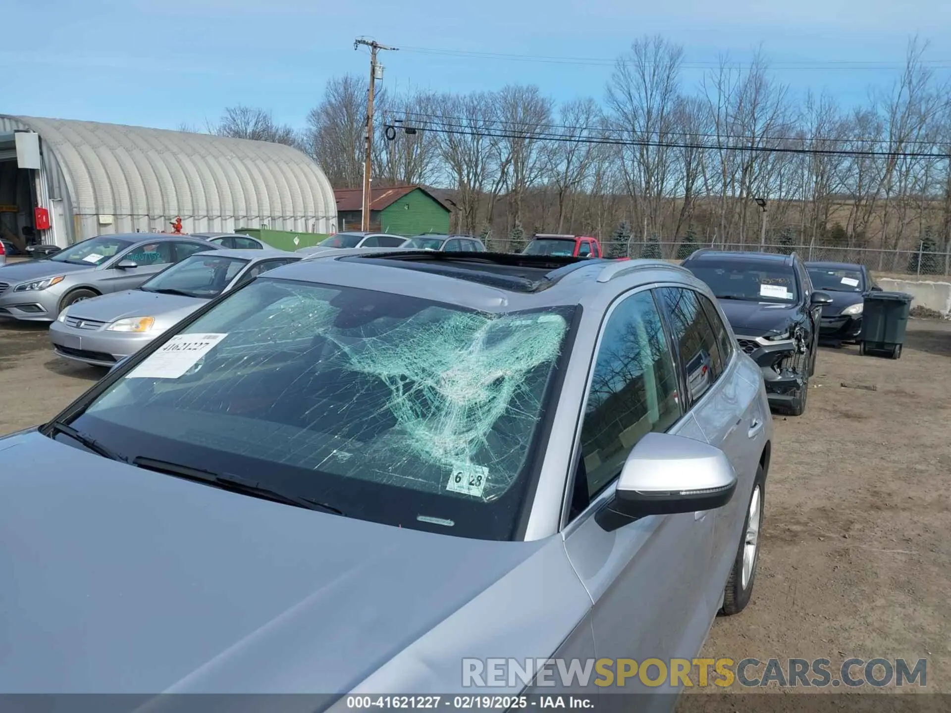 17 Photograph of a damaged car WA1ABAFY0P2160860 AUDI Q5 2023