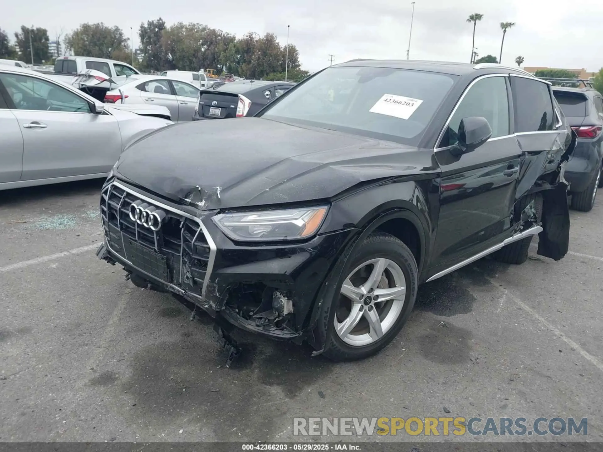 2 Photograph of a damaged car WA1ABAFY2P2069296 AUDI Q5 2023