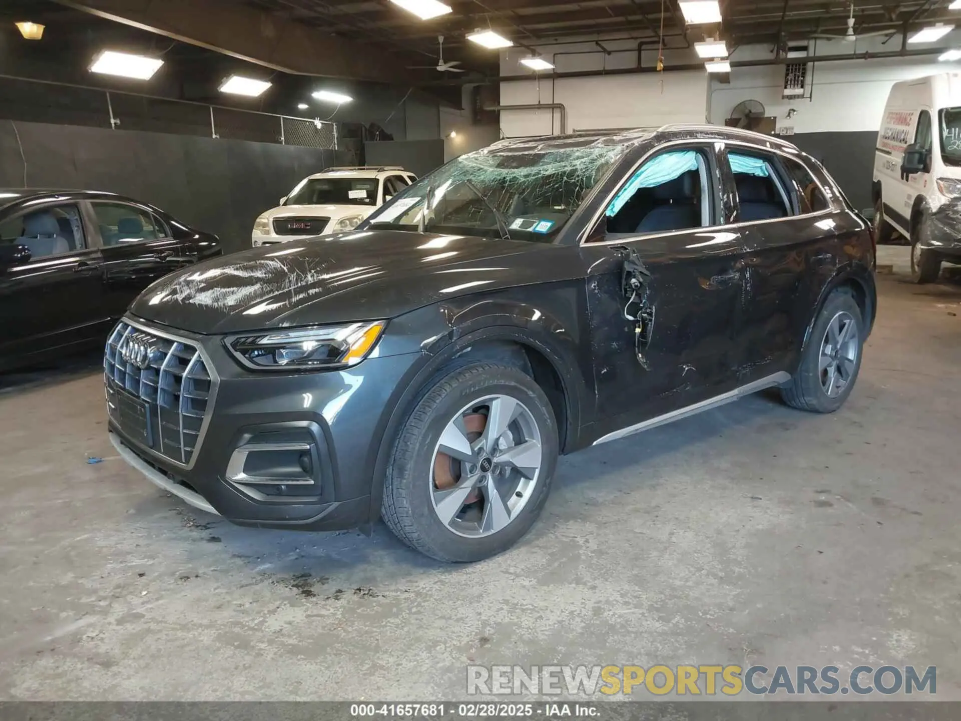 2 Photograph of a damaged car WA1ABAFY7P2053949 AUDI Q5 2023