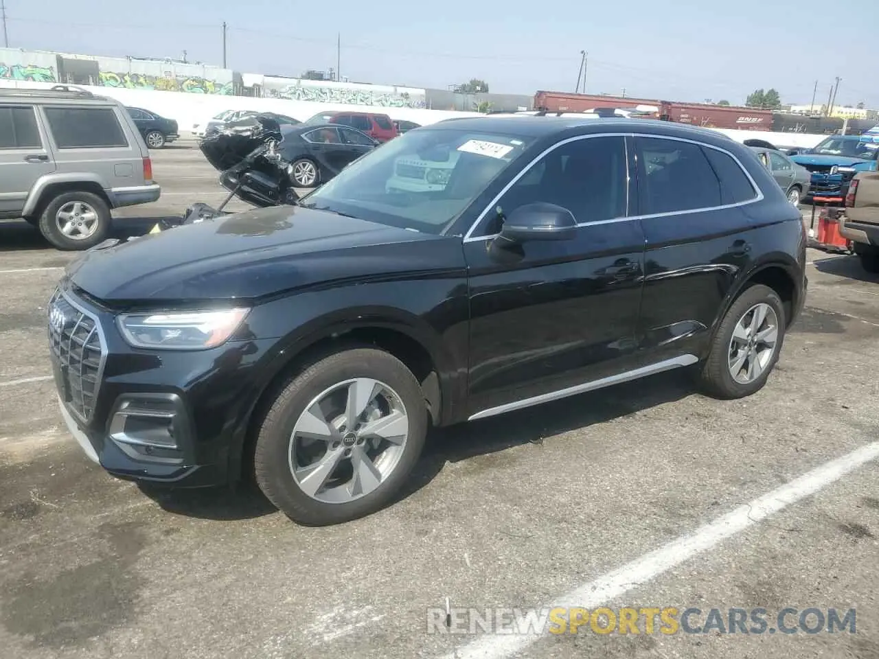 1 Photograph of a damaged car WA1ABAFY7P2177168 AUDI Q5 2023