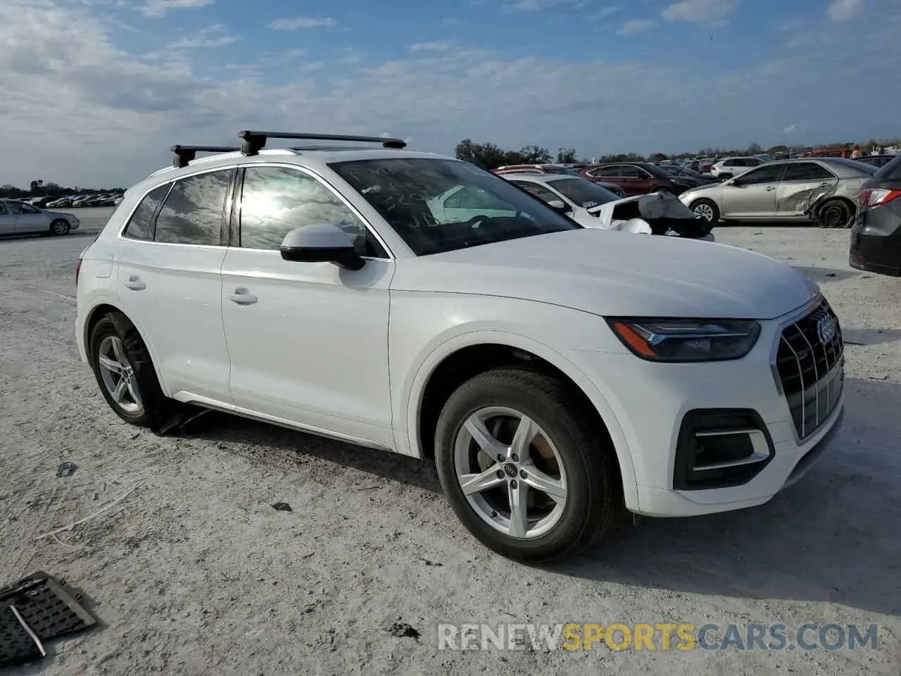 4 Photograph of a damaged car WA1ABAFY8P2002816 AUDI Q5 2023