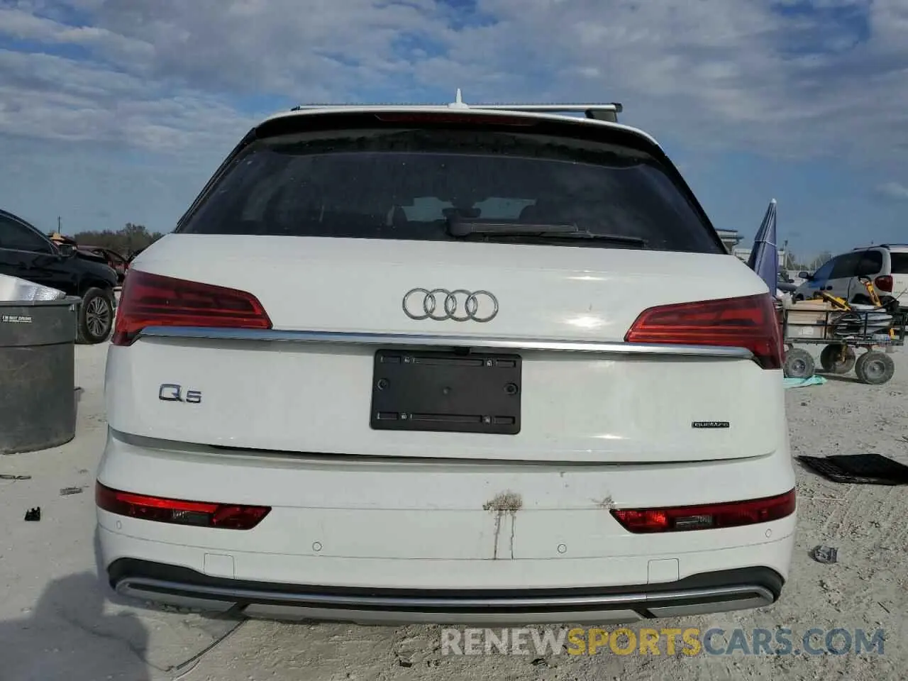 6 Photograph of a damaged car WA1ABAFY8P2002816 AUDI Q5 2023