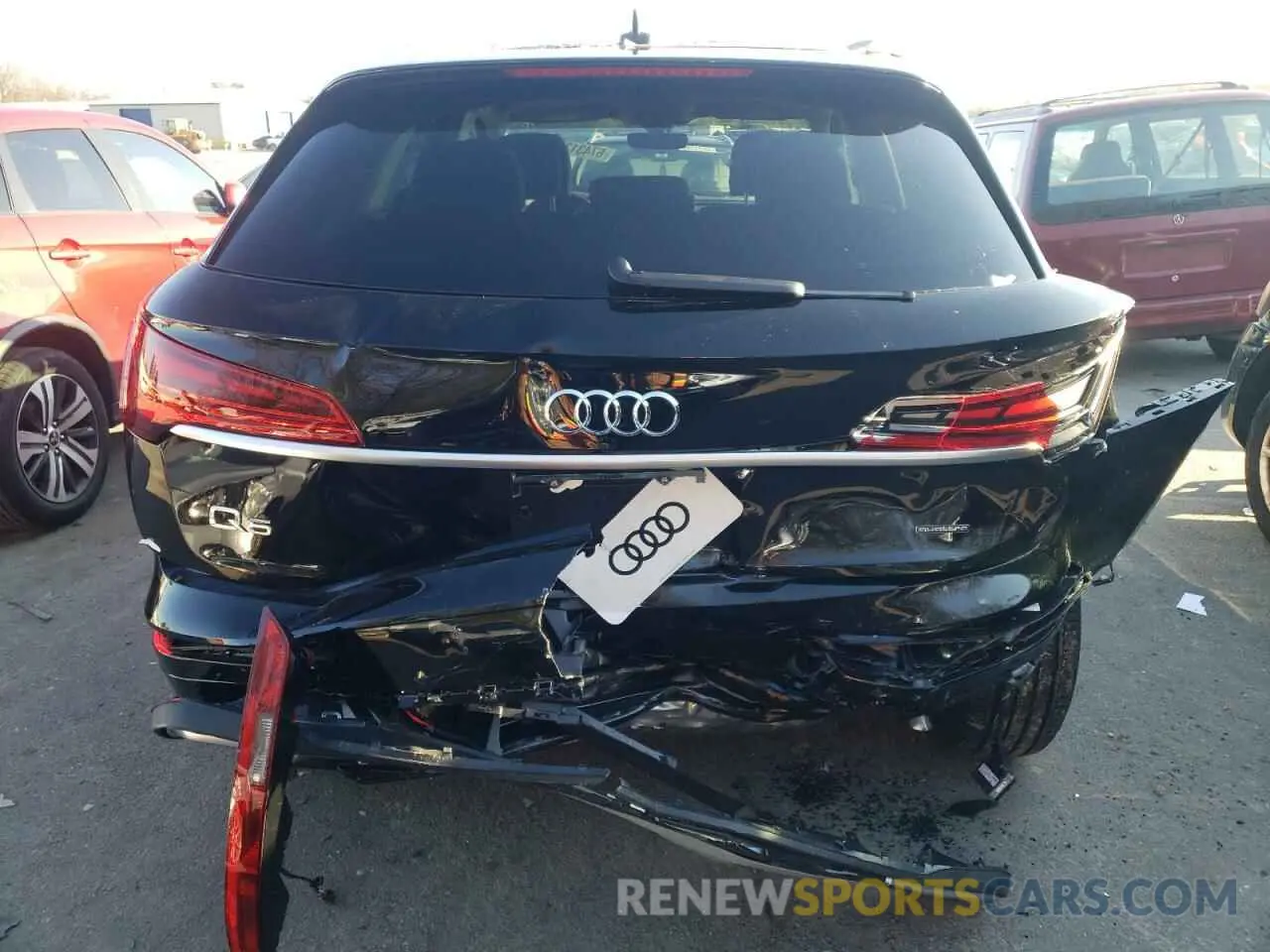 6 Photograph of a damaged car WA1ABAFY8P2017378 AUDI Q5 2023
