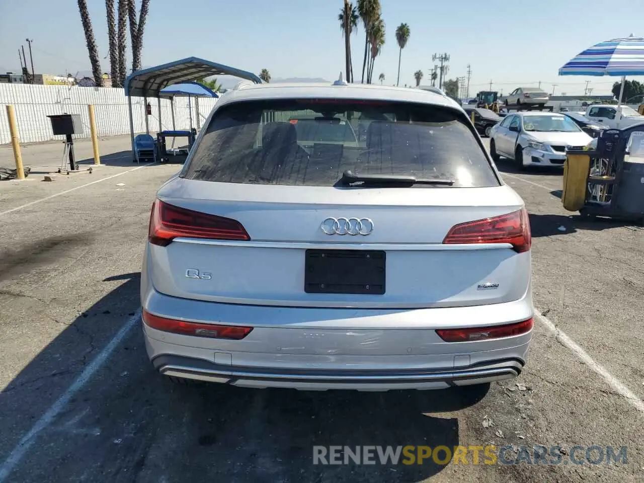 6 Photograph of a damaged car WA1ABAFY8P2108795 AUDI Q5 2023