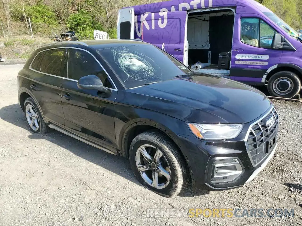 4 Photograph of a damaged car WA1ABAFY9P2039132 AUDI Q5 2023
