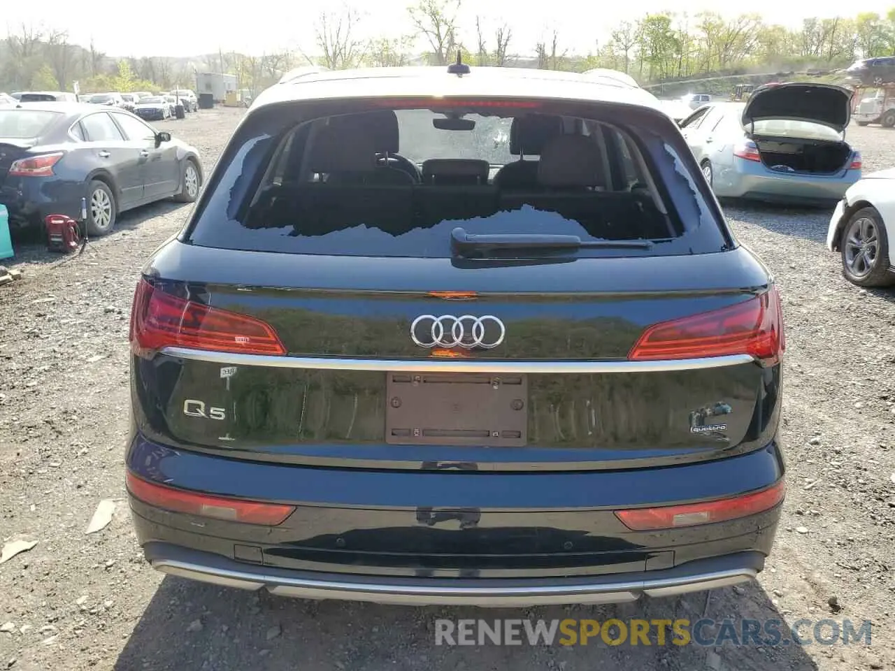6 Photograph of a damaged car WA1ABAFY9P2039132 AUDI Q5 2023