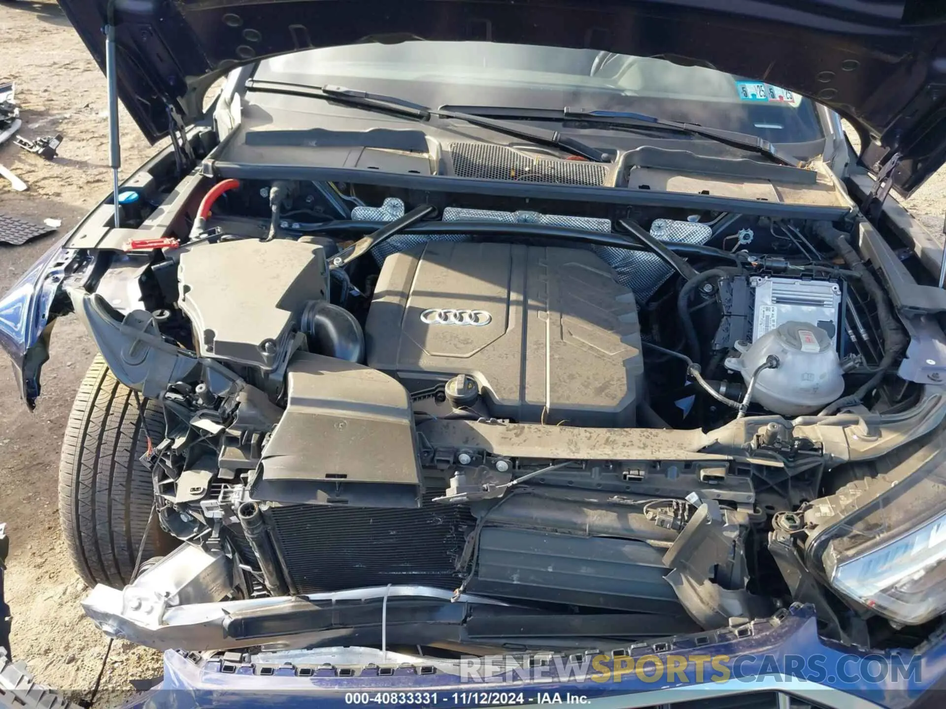 10 Photograph of a damaged car WA1ABAFY9P2141126 AUDI Q5 2023
