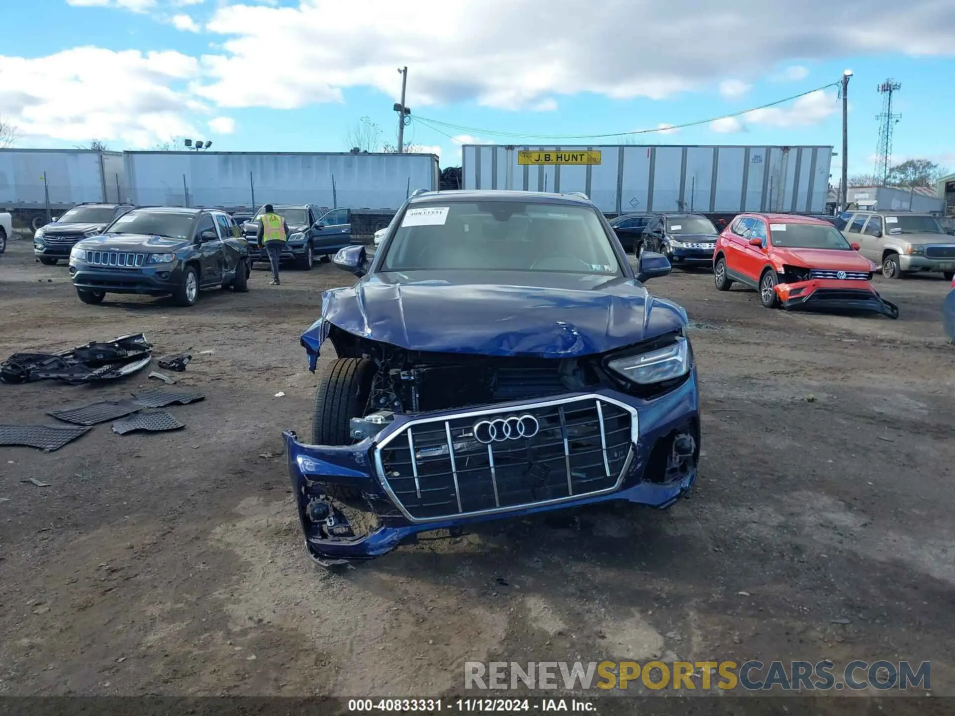 12 Photograph of a damaged car WA1ABAFY9P2141126 AUDI Q5 2023