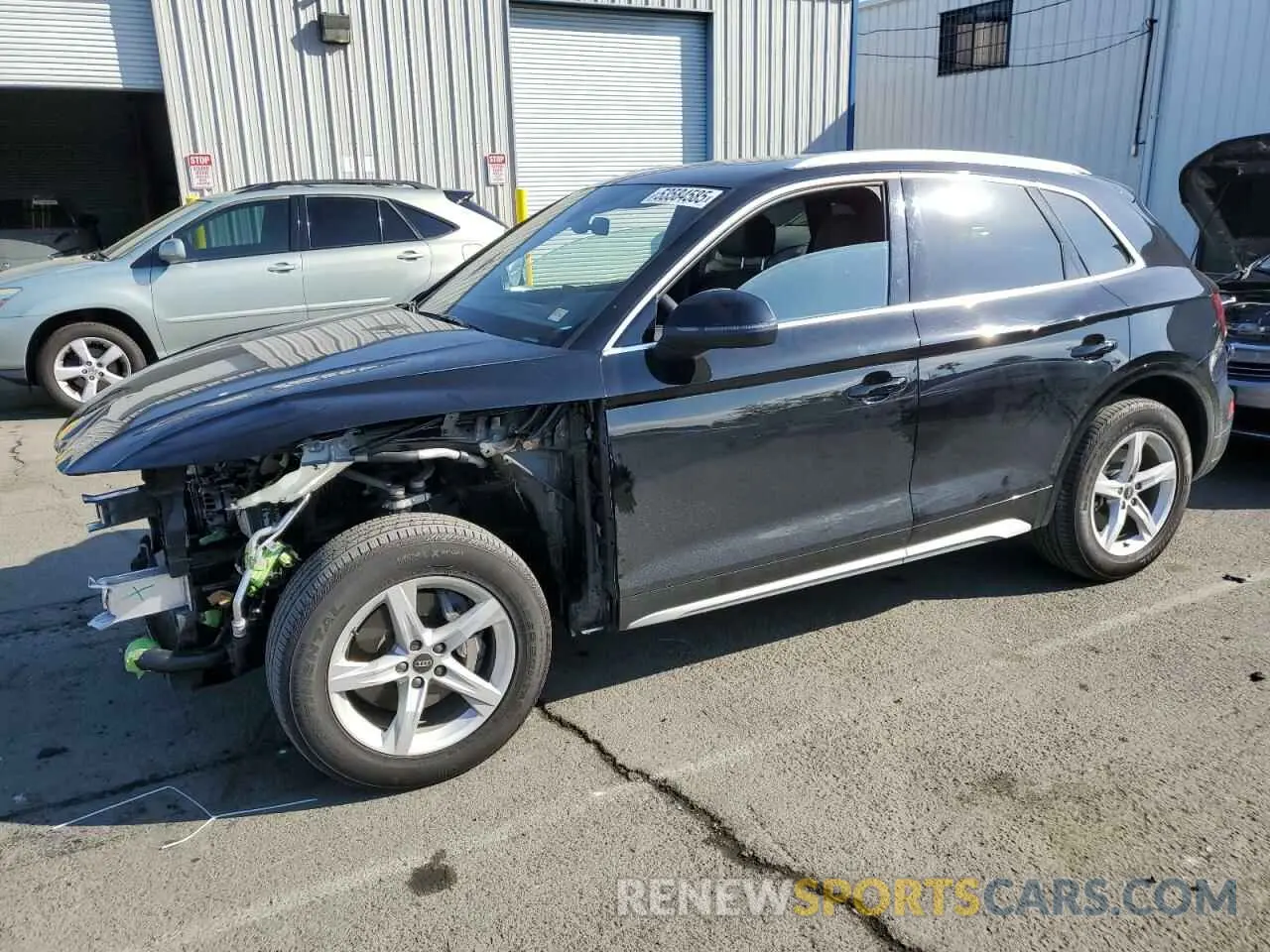 1 Photograph of a damaged car WA1ABAFYXP2131298 AUDI Q5 2023