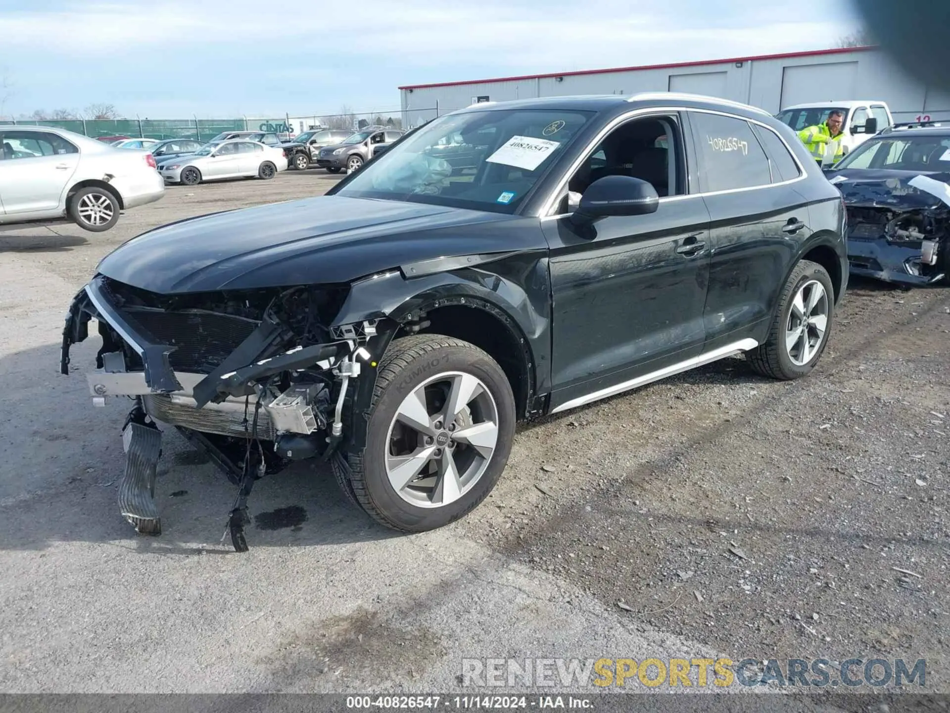2 Photograph of a damaged car WA1ABAFYXP2138543 AUDI Q5 2023