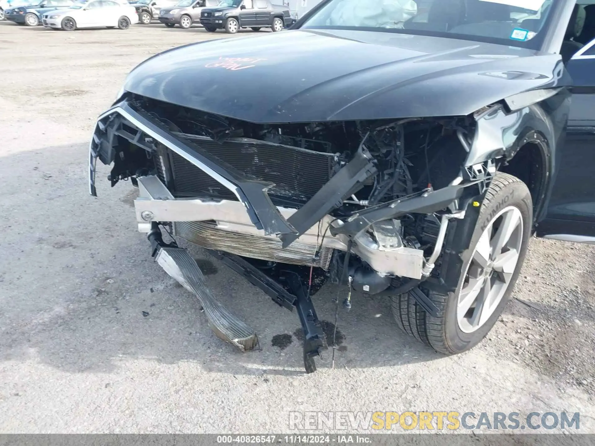 6 Photograph of a damaged car WA1ABAFYXP2138543 AUDI Q5 2023
